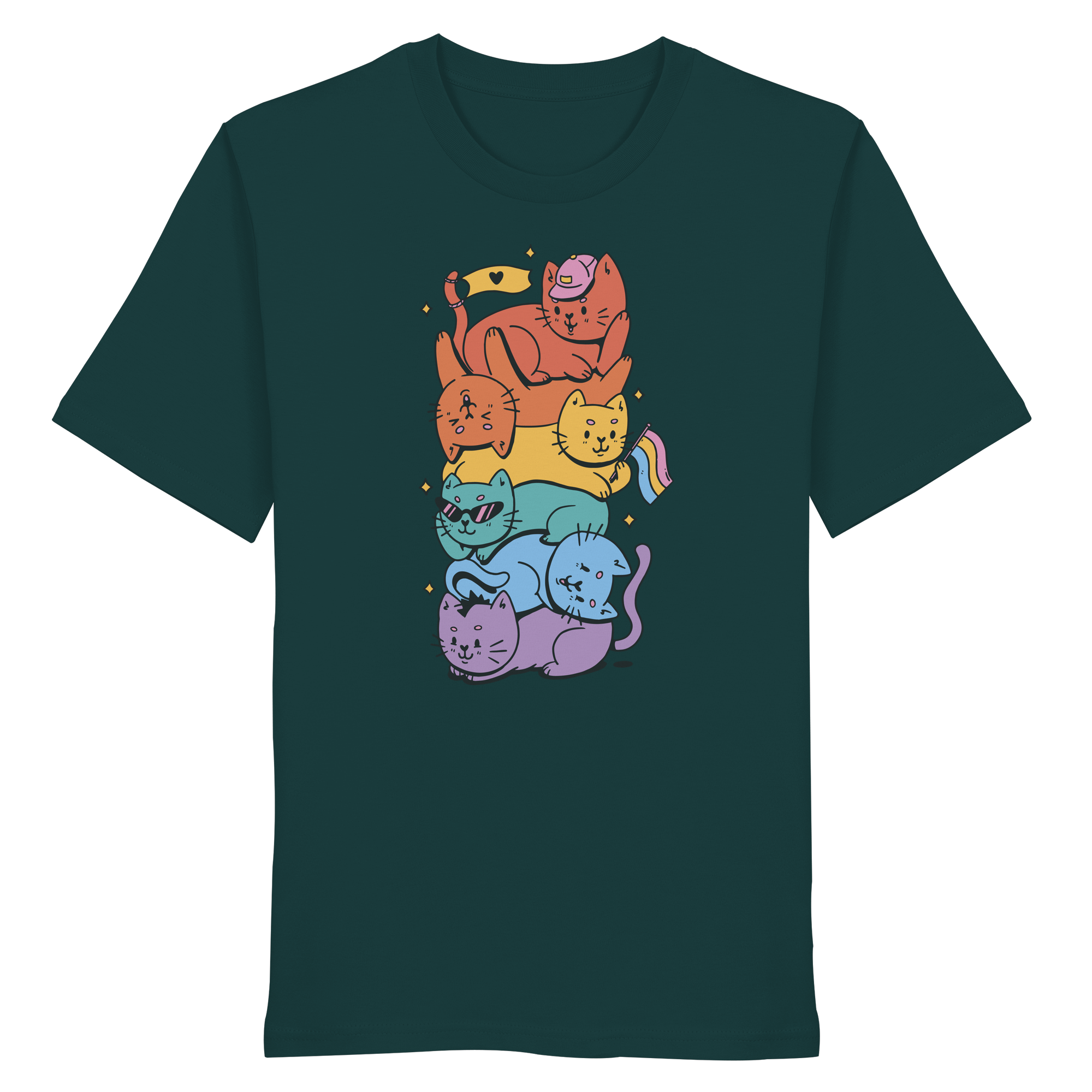 LGBTQ+ Katzen - Organic Shirt
