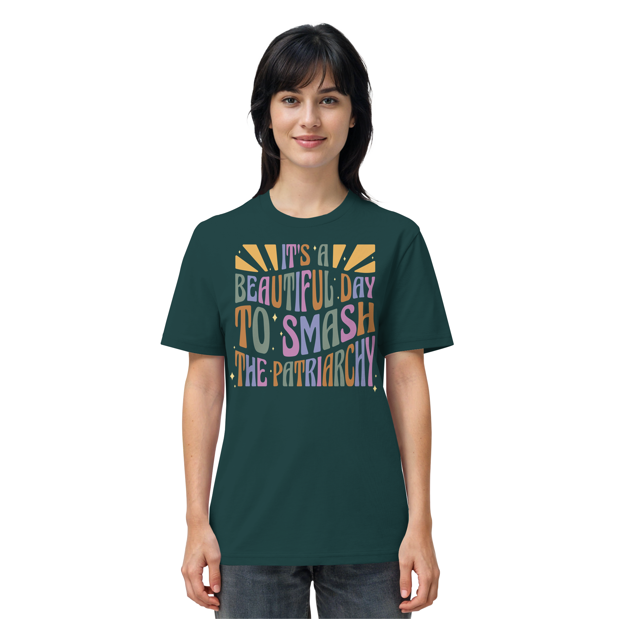 It's a Beautiful Day to Smash the Patriarchy - Organic Shirt