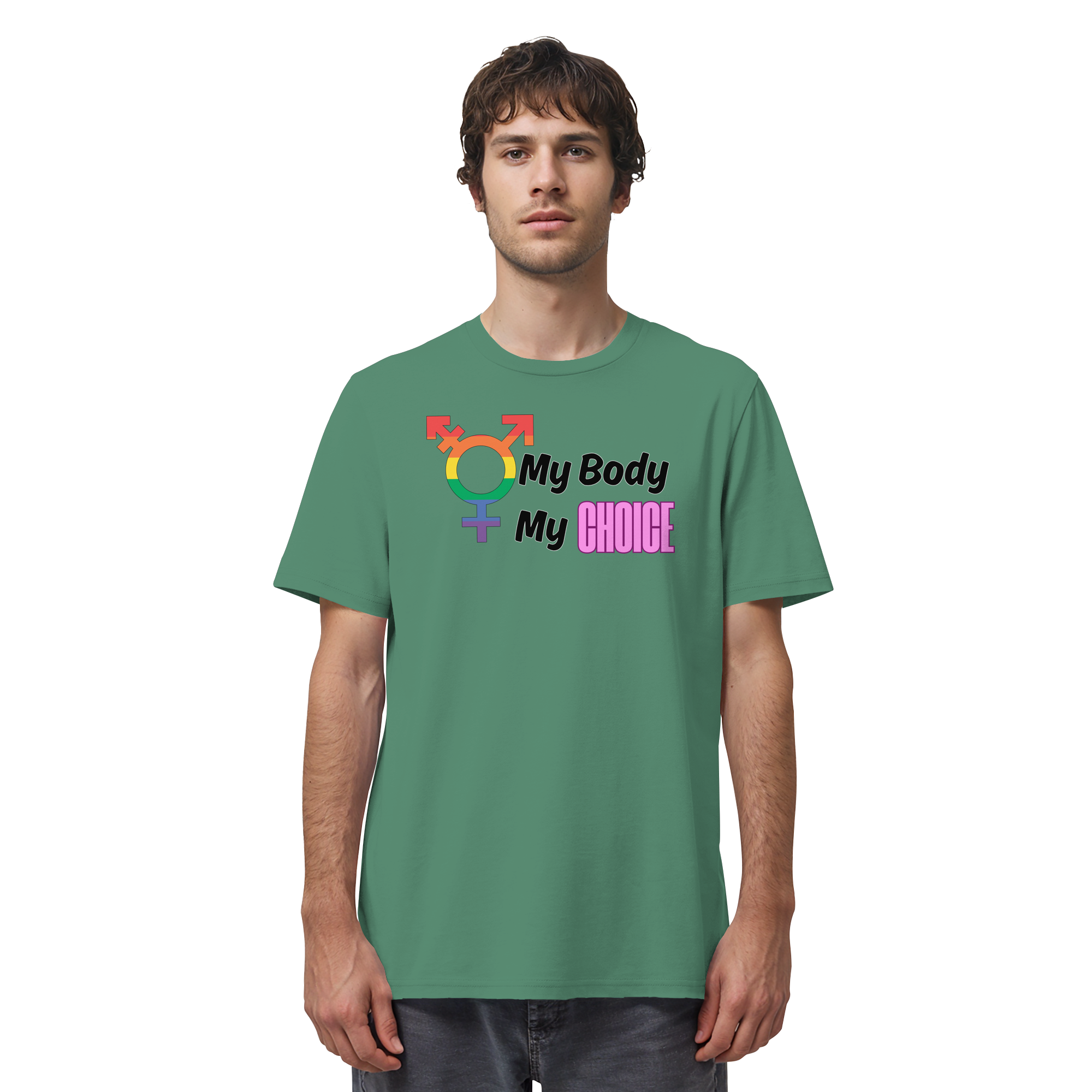 My Body My Choice "Rainbow Resistance Edition" - Organic Shirt