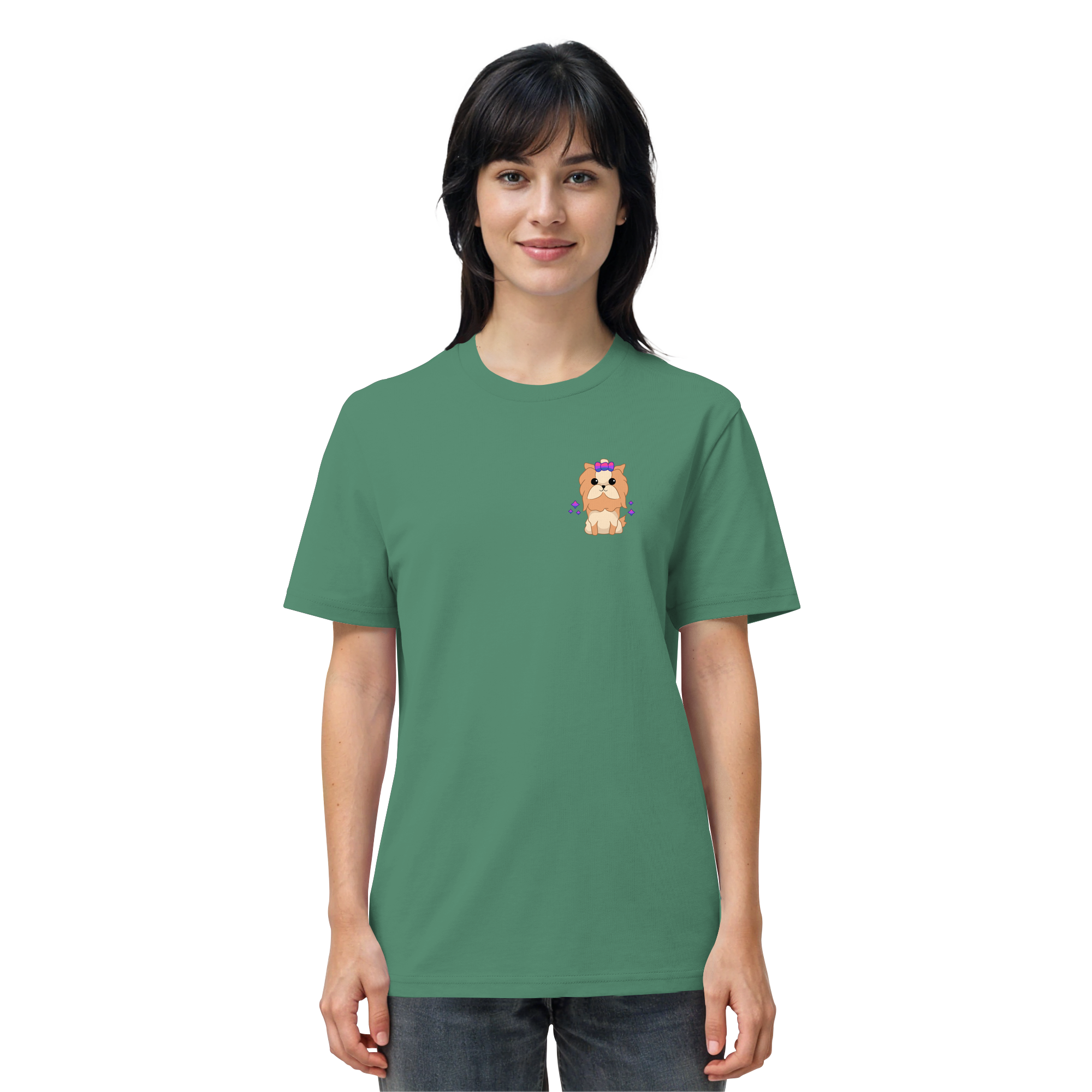 Cute Bisexual Dog - Organic Shirt