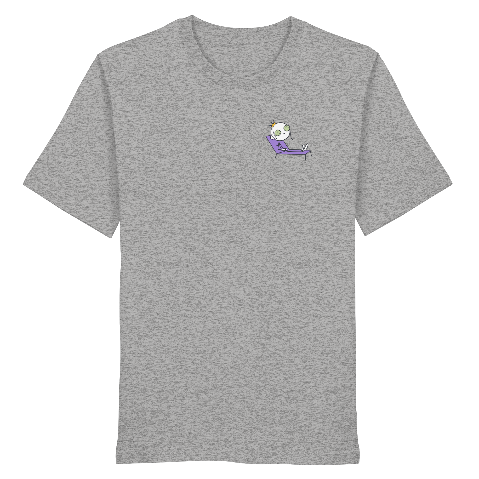 Seelenmännchen "Chill Out Edition" Brustprint - Organic Shirt