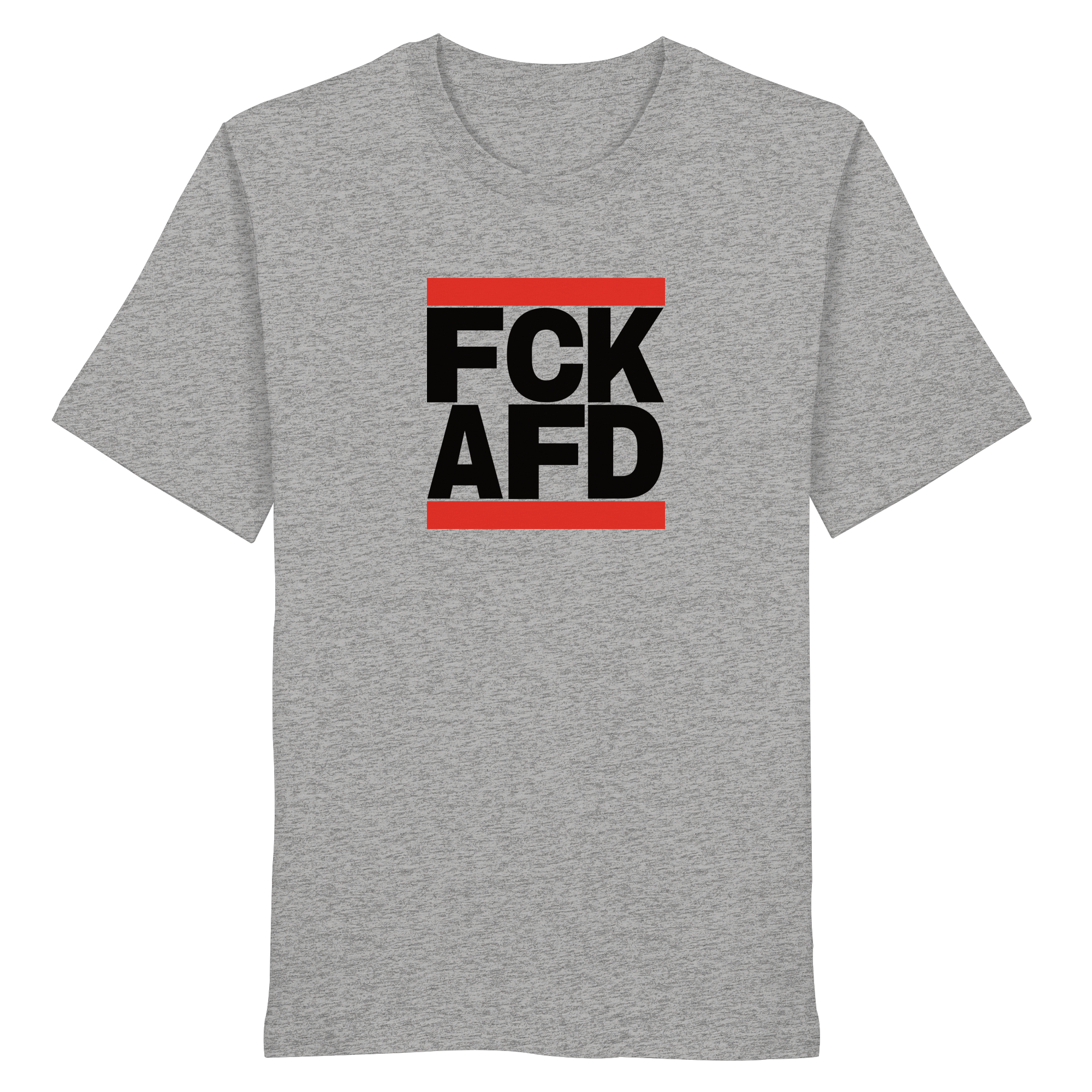 FCK AFD (schwarze Schrift) - Organic Shirt