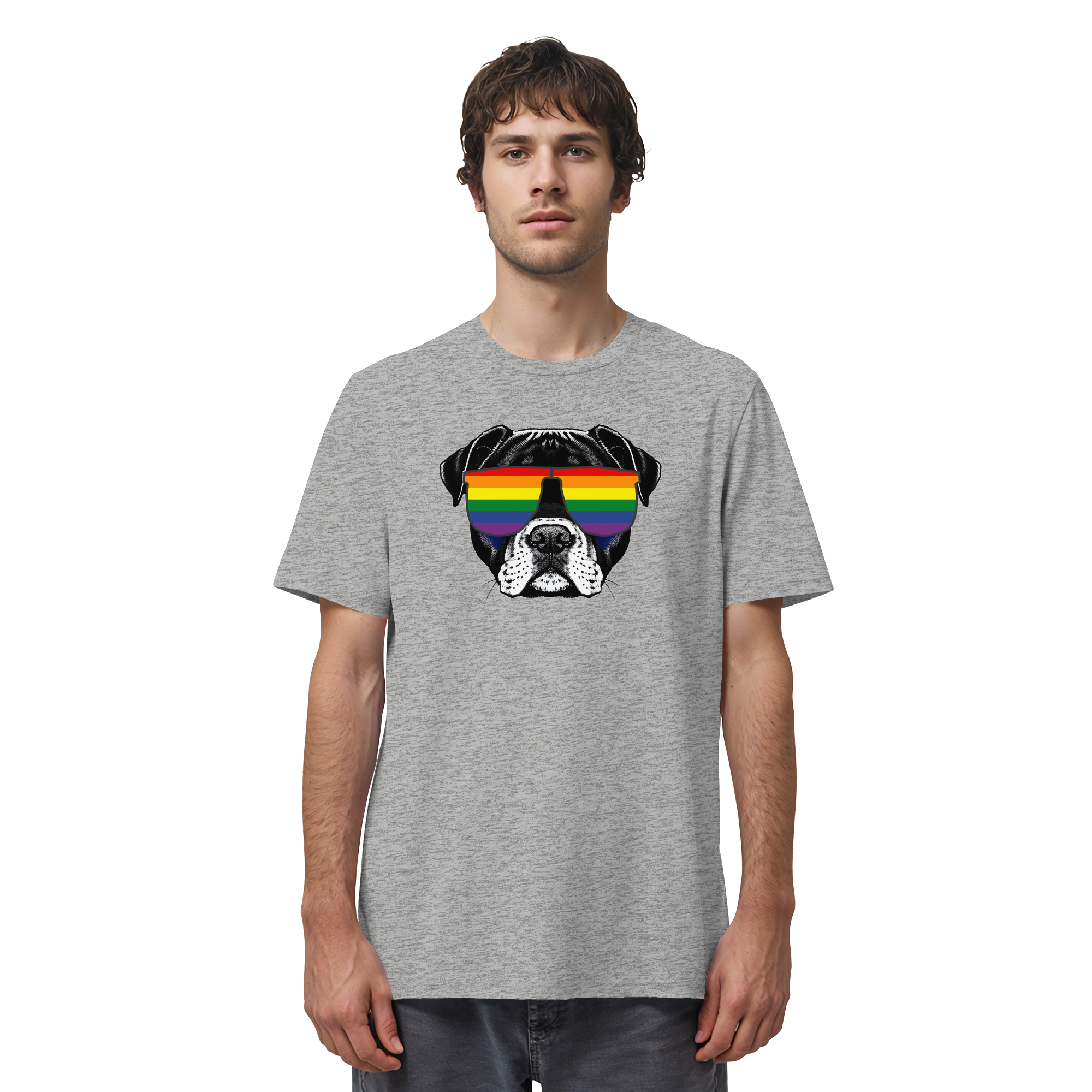 Regenbogen Doggo - Organic Shirt