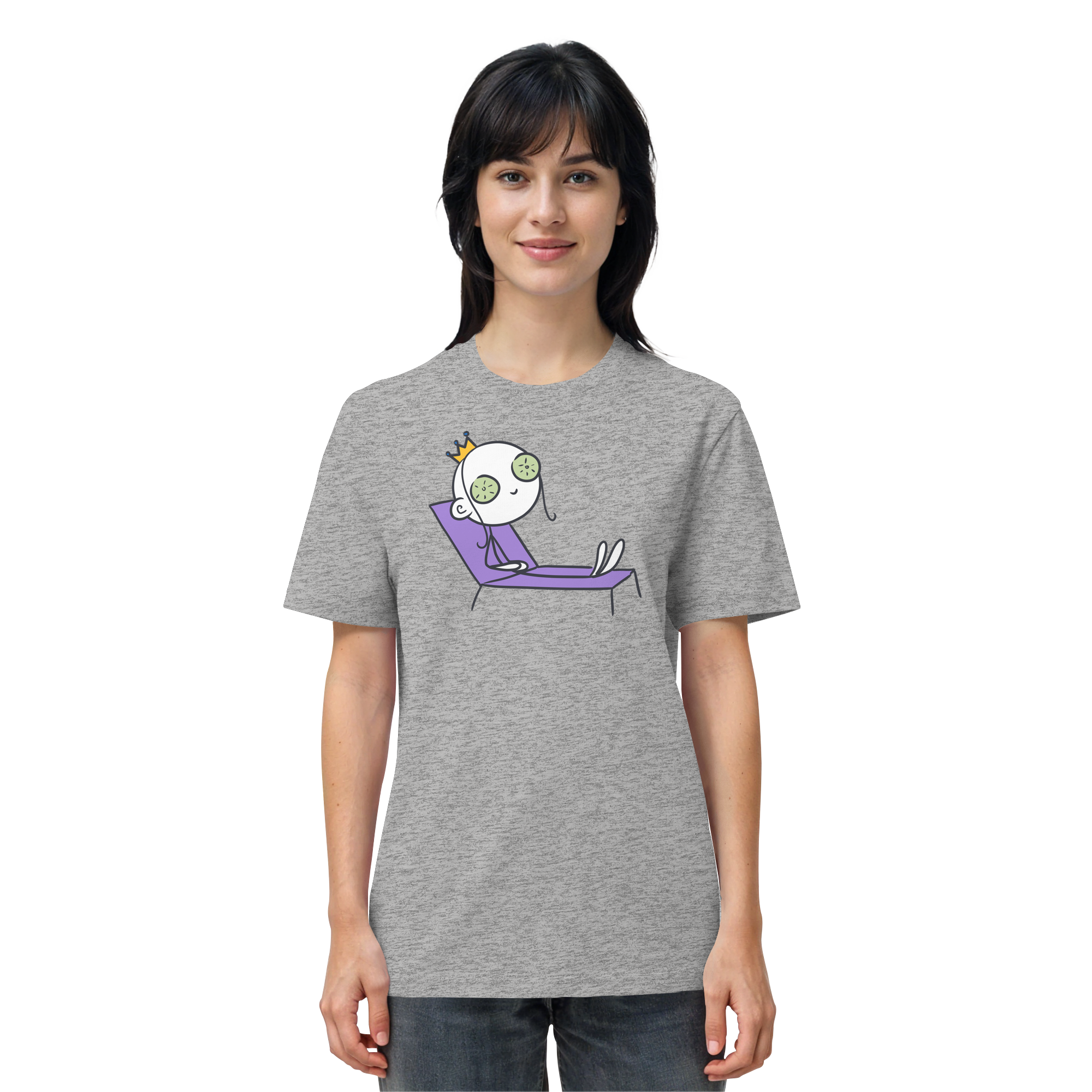 Seelenmännchen "Chill Out Edition" Frontprint - Organic Shirt