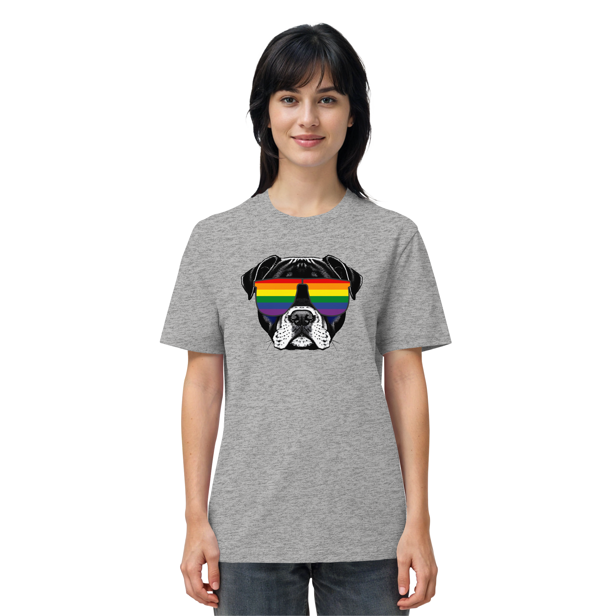 Regenbogen Doggo - Organic Shirt