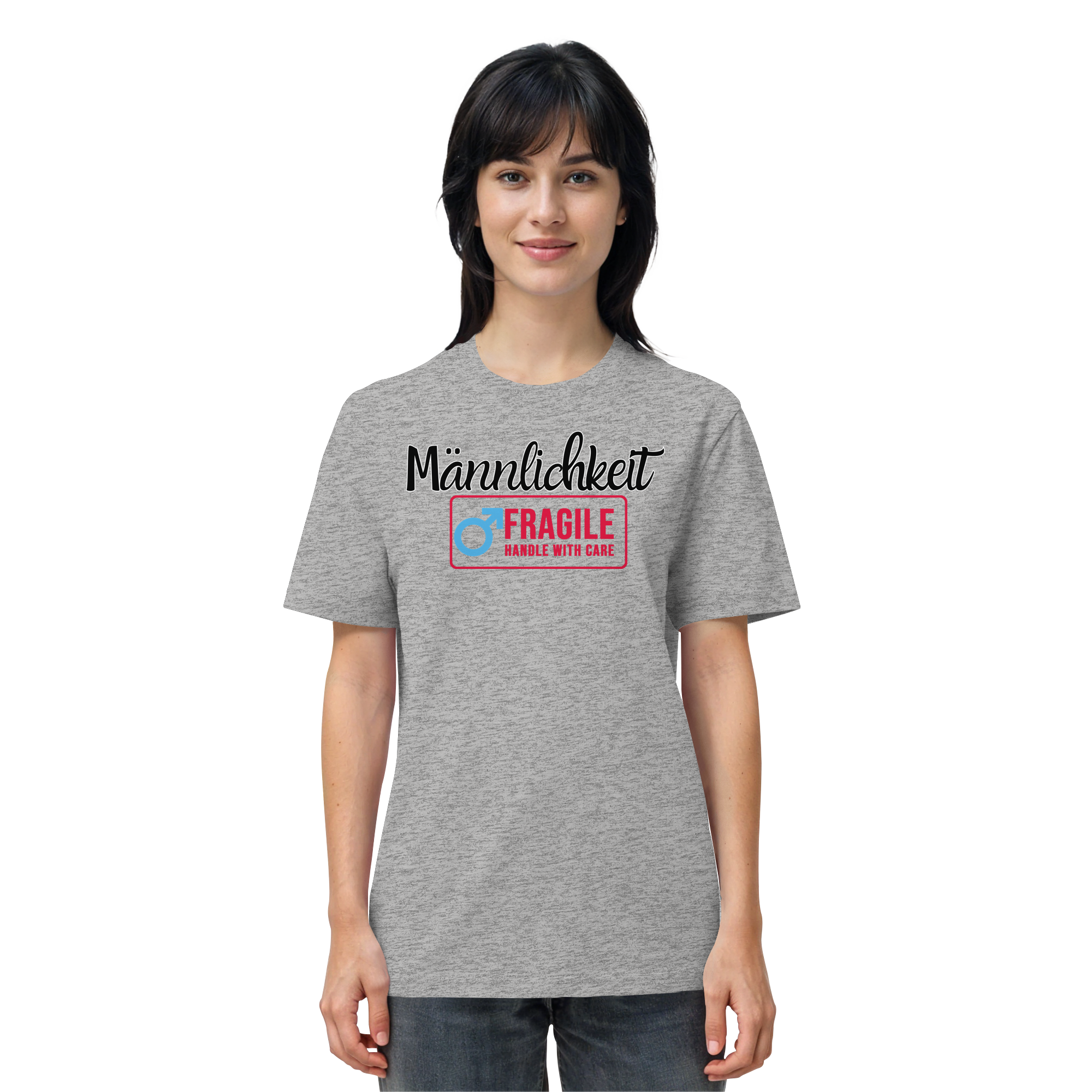 Männlichkeit: Handle with Care - Organic Shirt