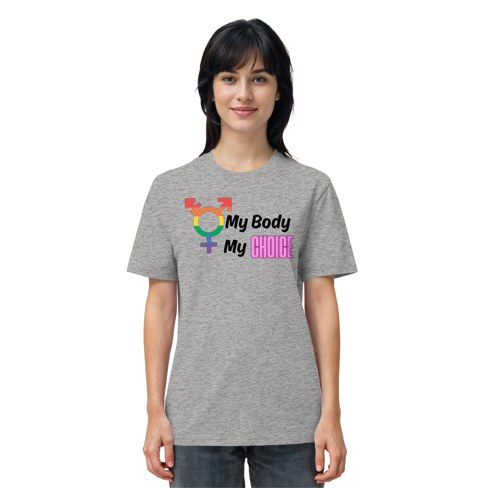 My Body My Choice "Rainbow Resistance Edition" - Organic Shirt