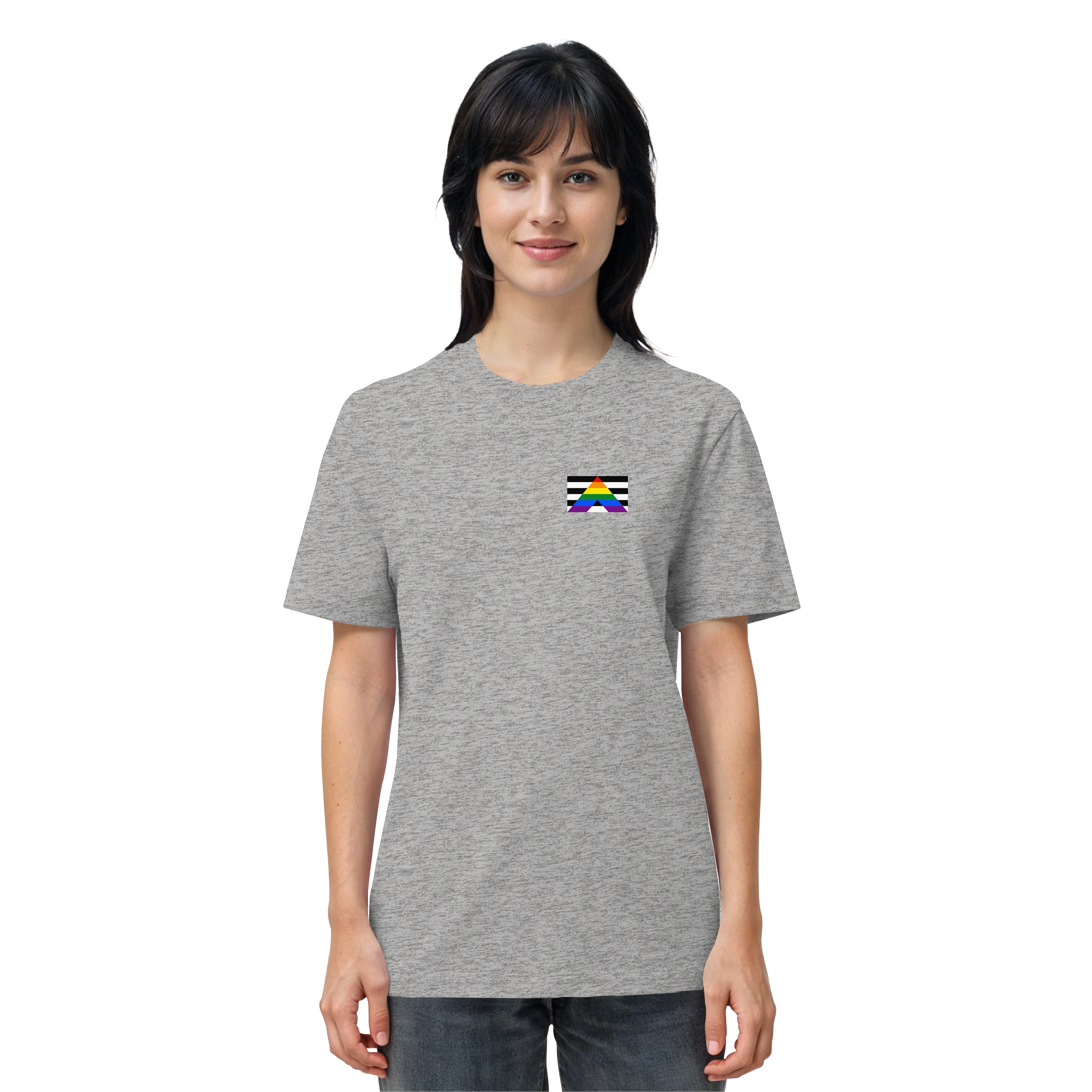 Straight Ally Pride Flag - Organic Shirt