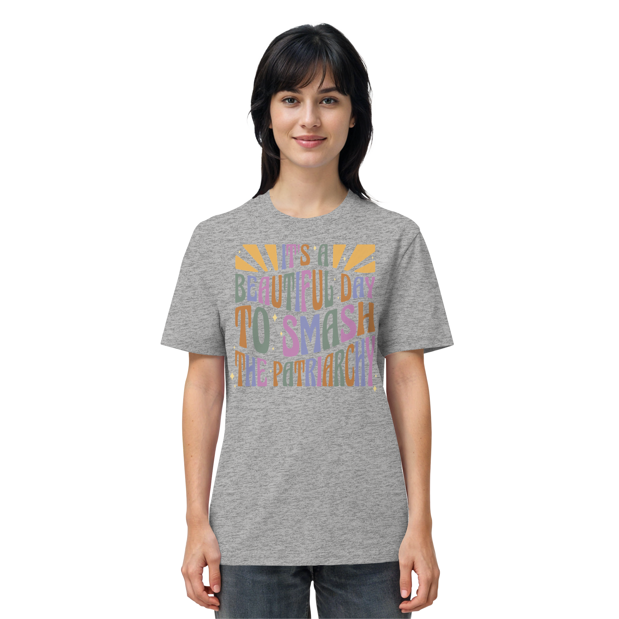 It's a Beautiful Day to Smash the Patriarchy - Organic Shirt