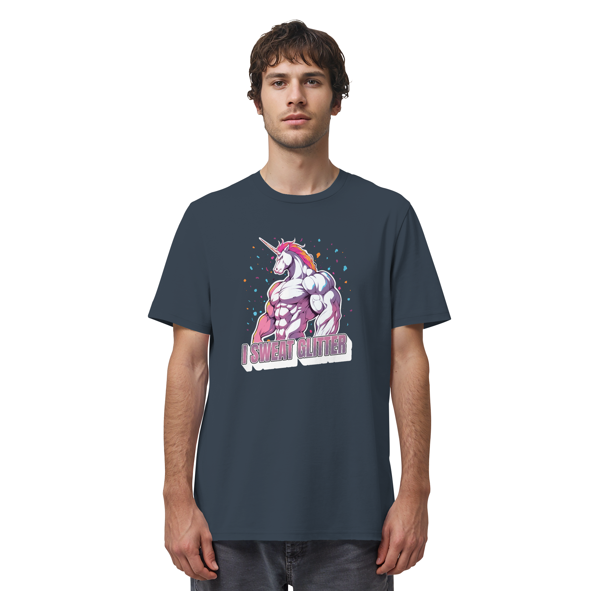 I sweat Glitter - Organic Shirt