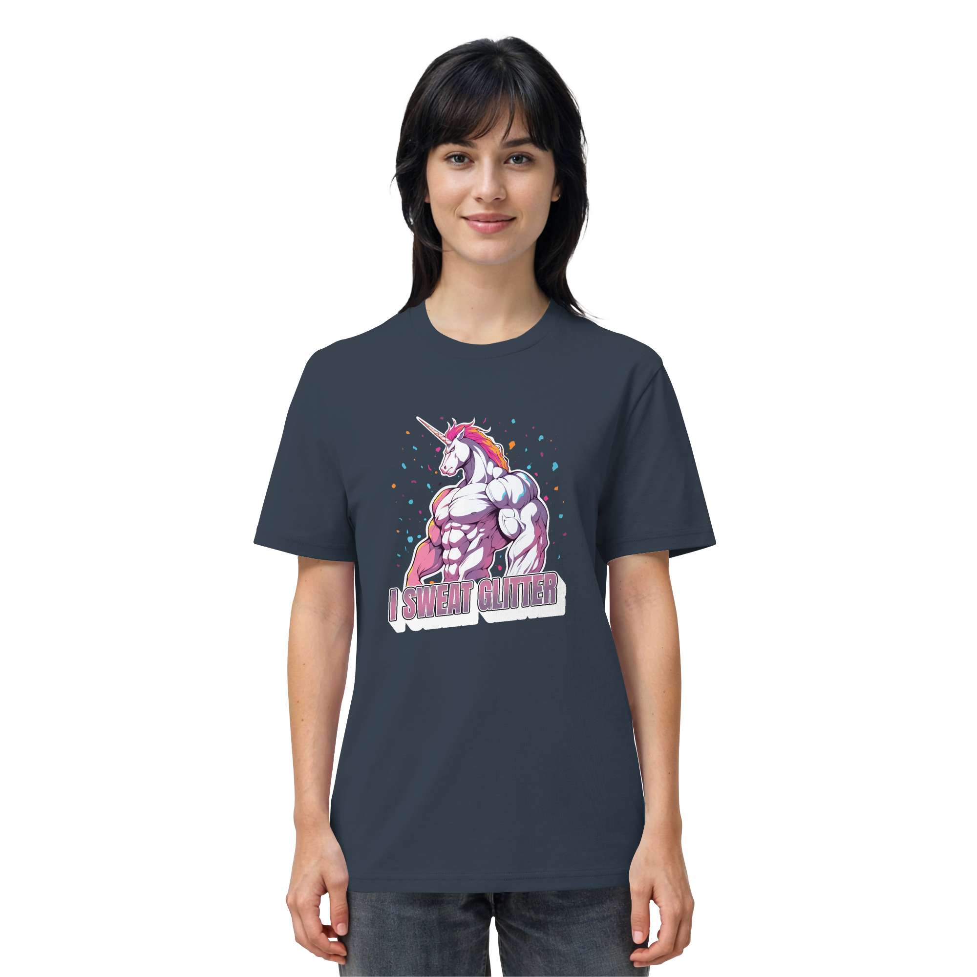 I sweat Glitter - Organic Shirt