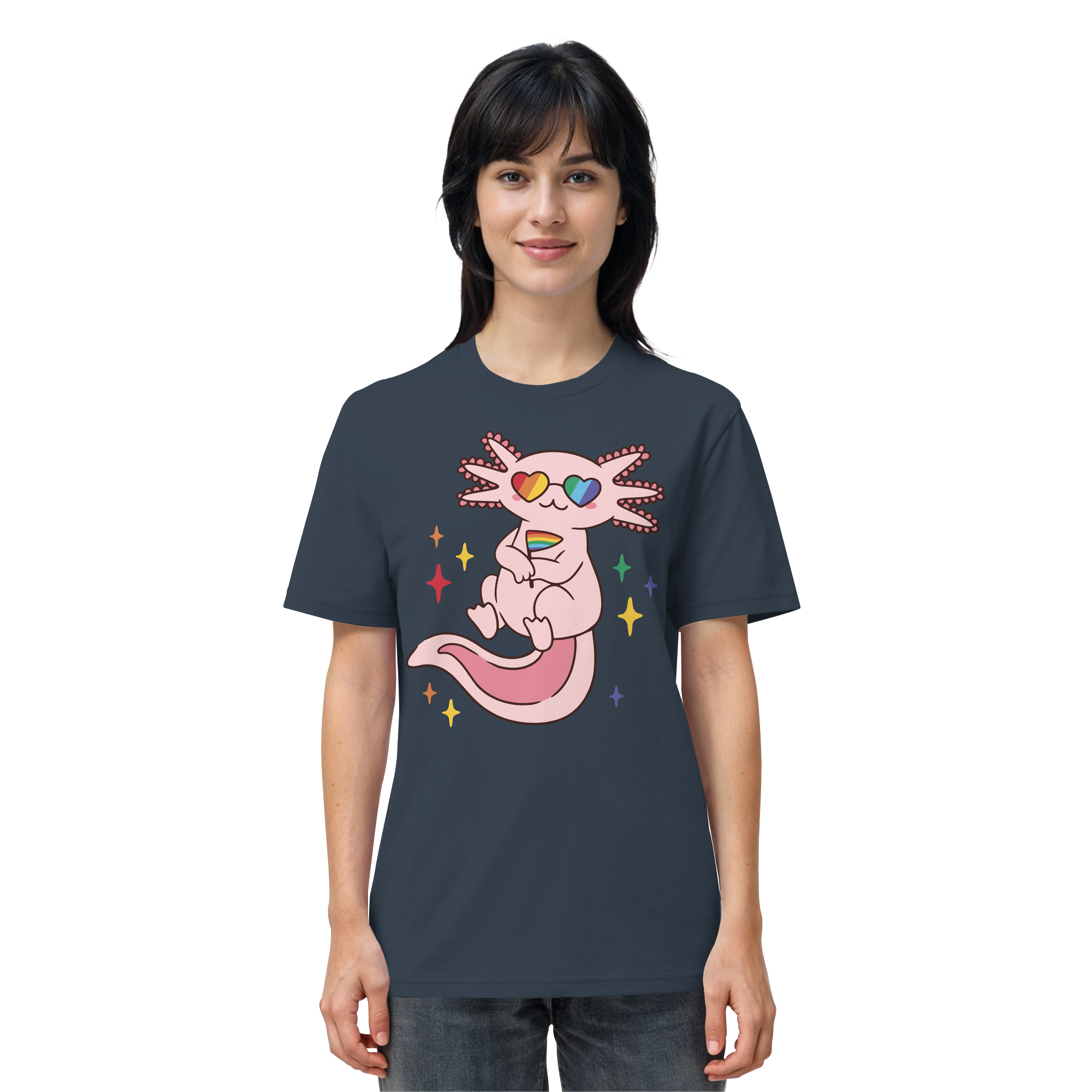 Big Pride Axolotl - Organic Shirt