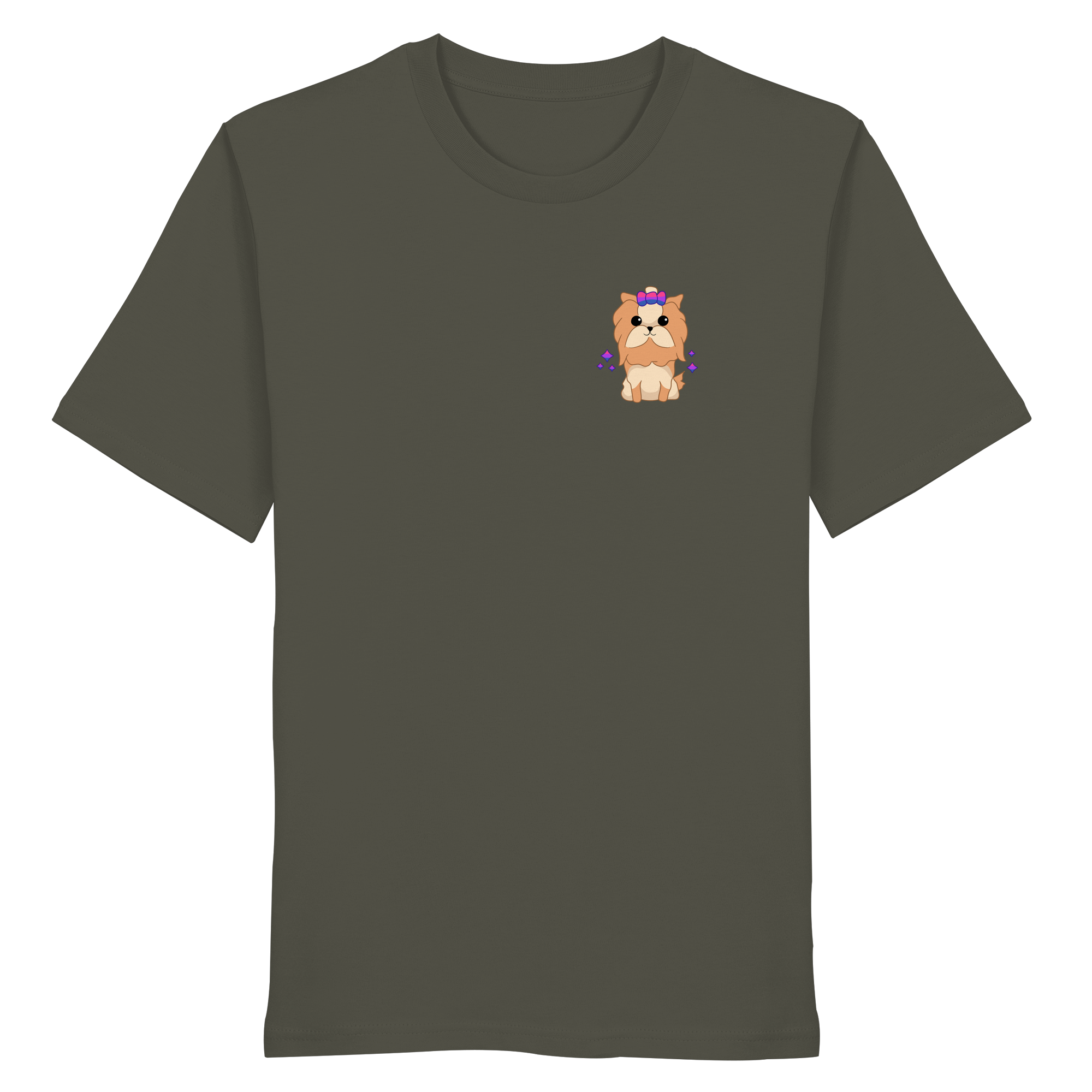 Cute Bisexual Dog - Organic Shirt