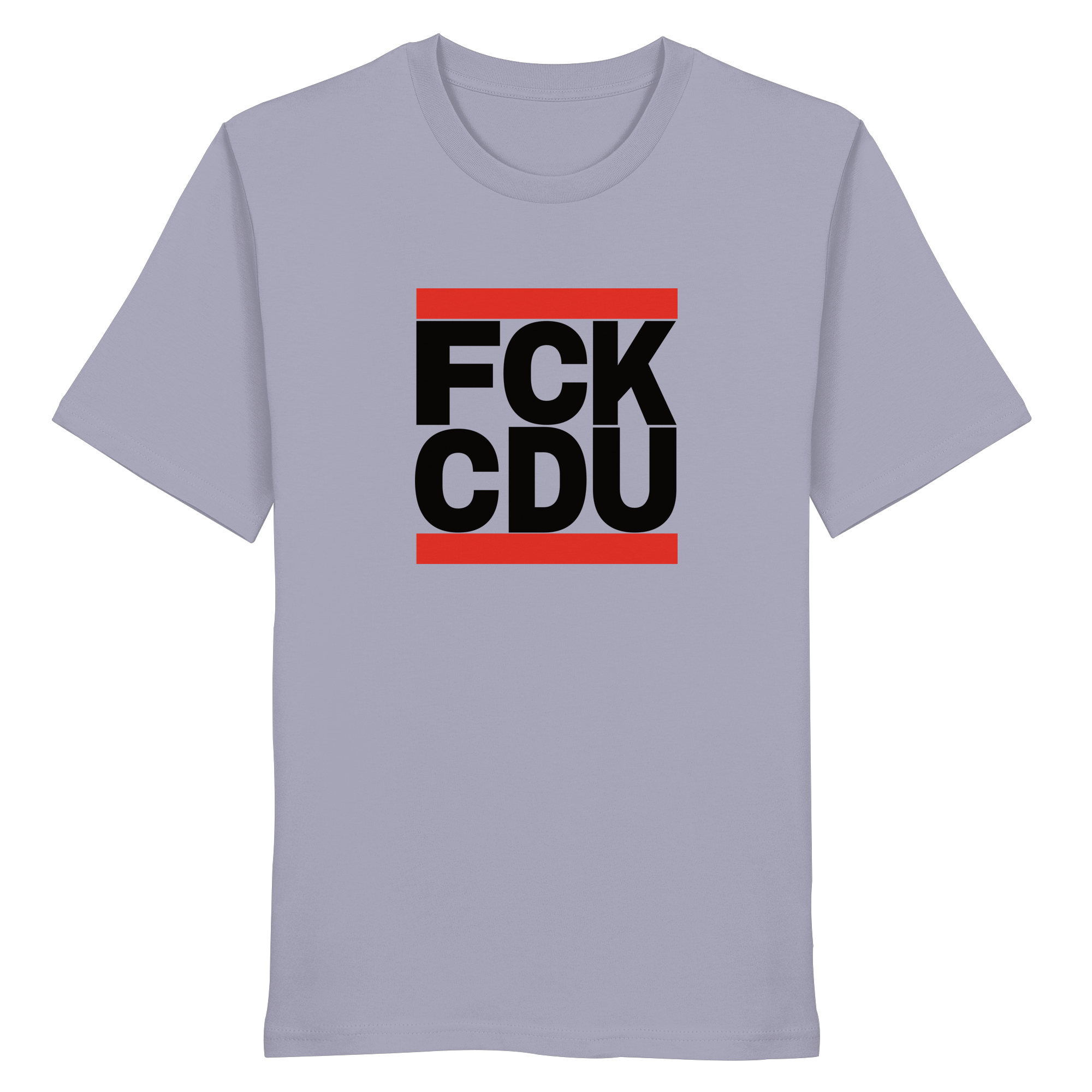 FCK CDU (schwarze Schrift) - Organic Shirt