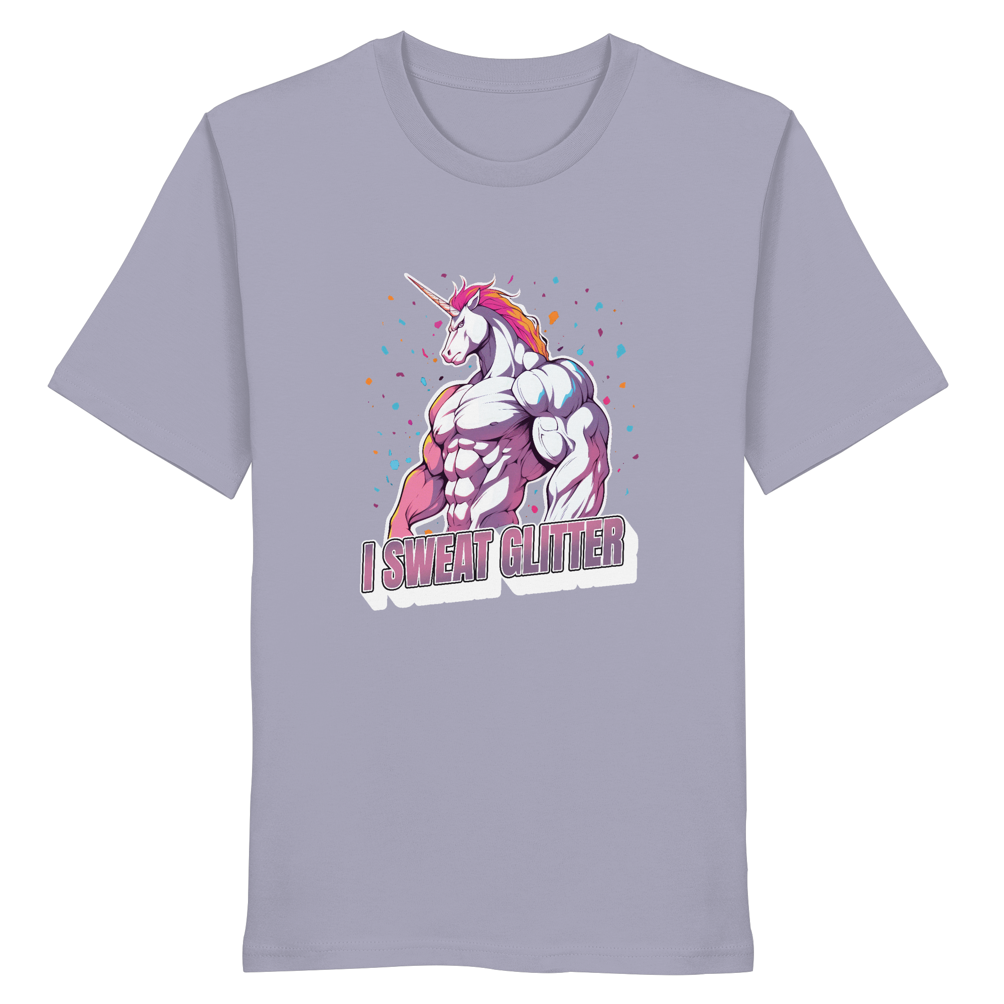 I sweat Glitter - Organic Shirt