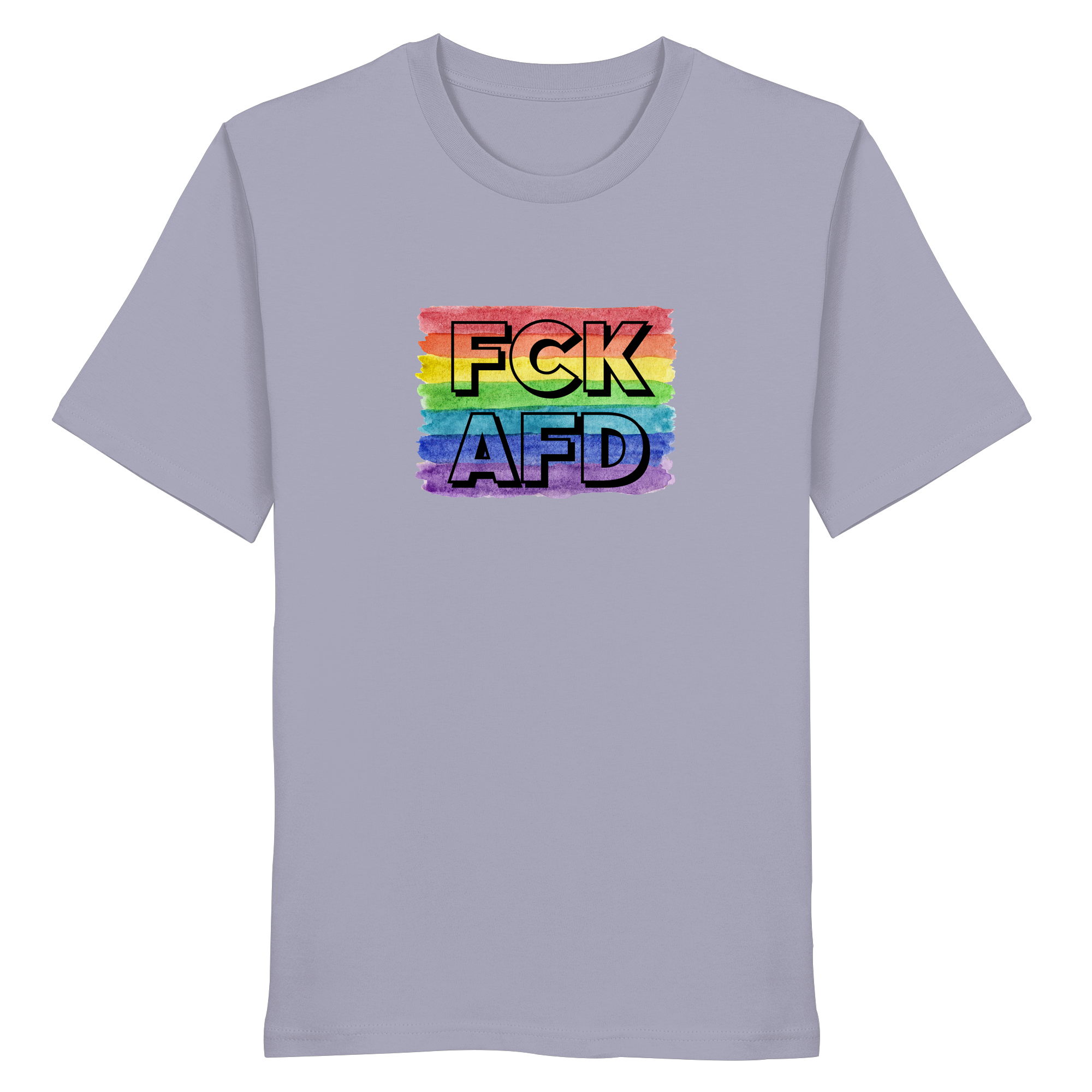 FCK AFD "Rainbow Resistance Edition" - Organic Shirt