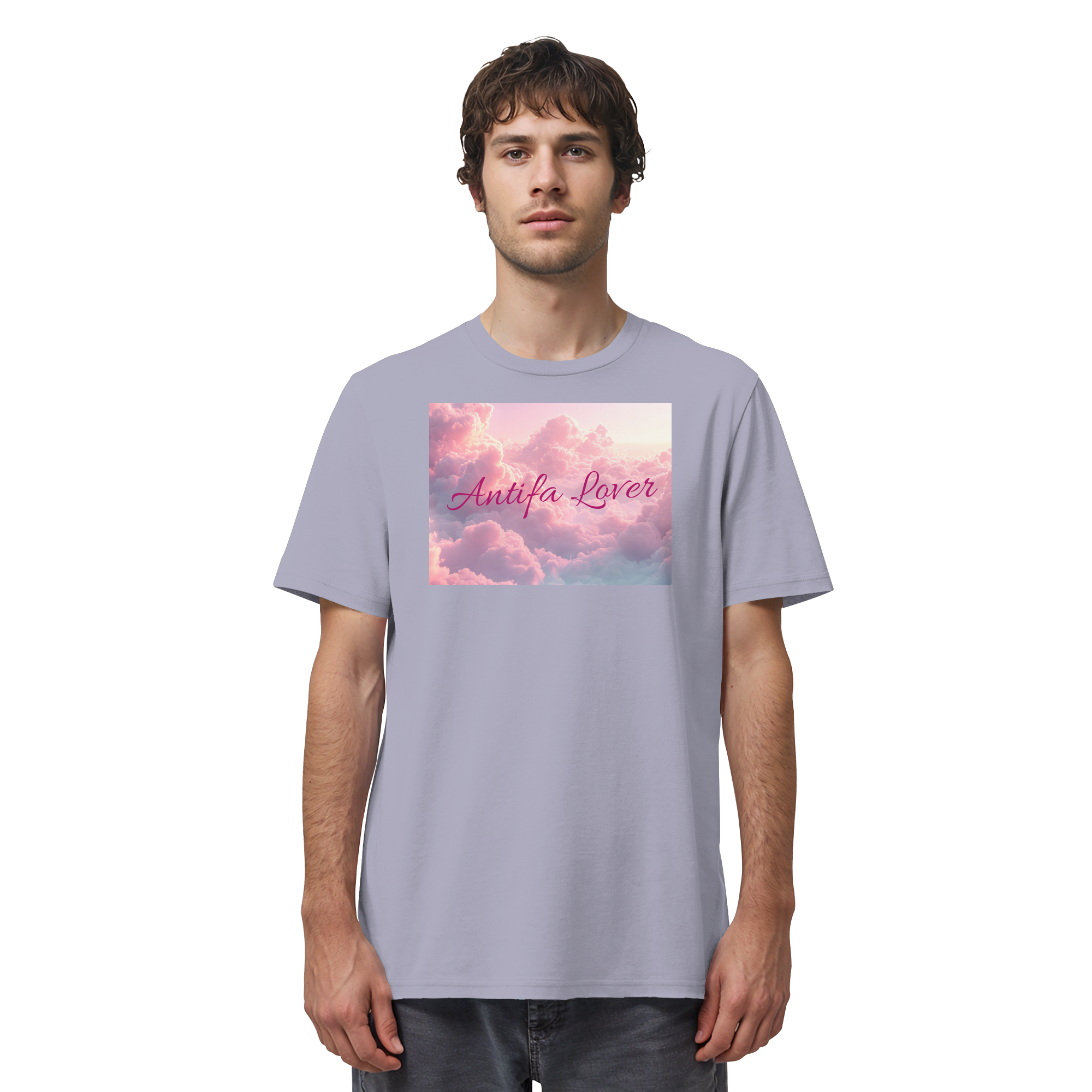 Antifa Lover Antifa Lover Backprint - Organic Shirt
