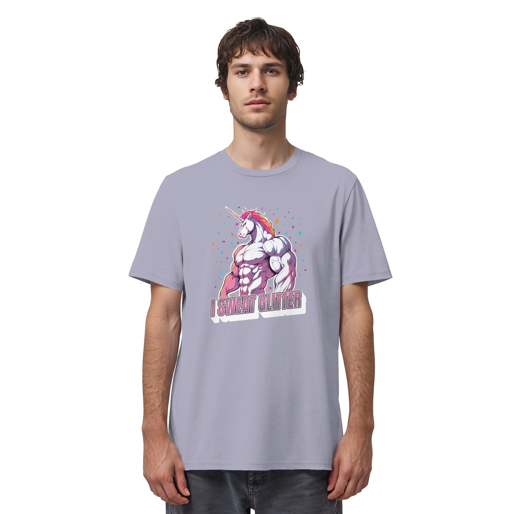 I sweat Glitter - Organic Shirt