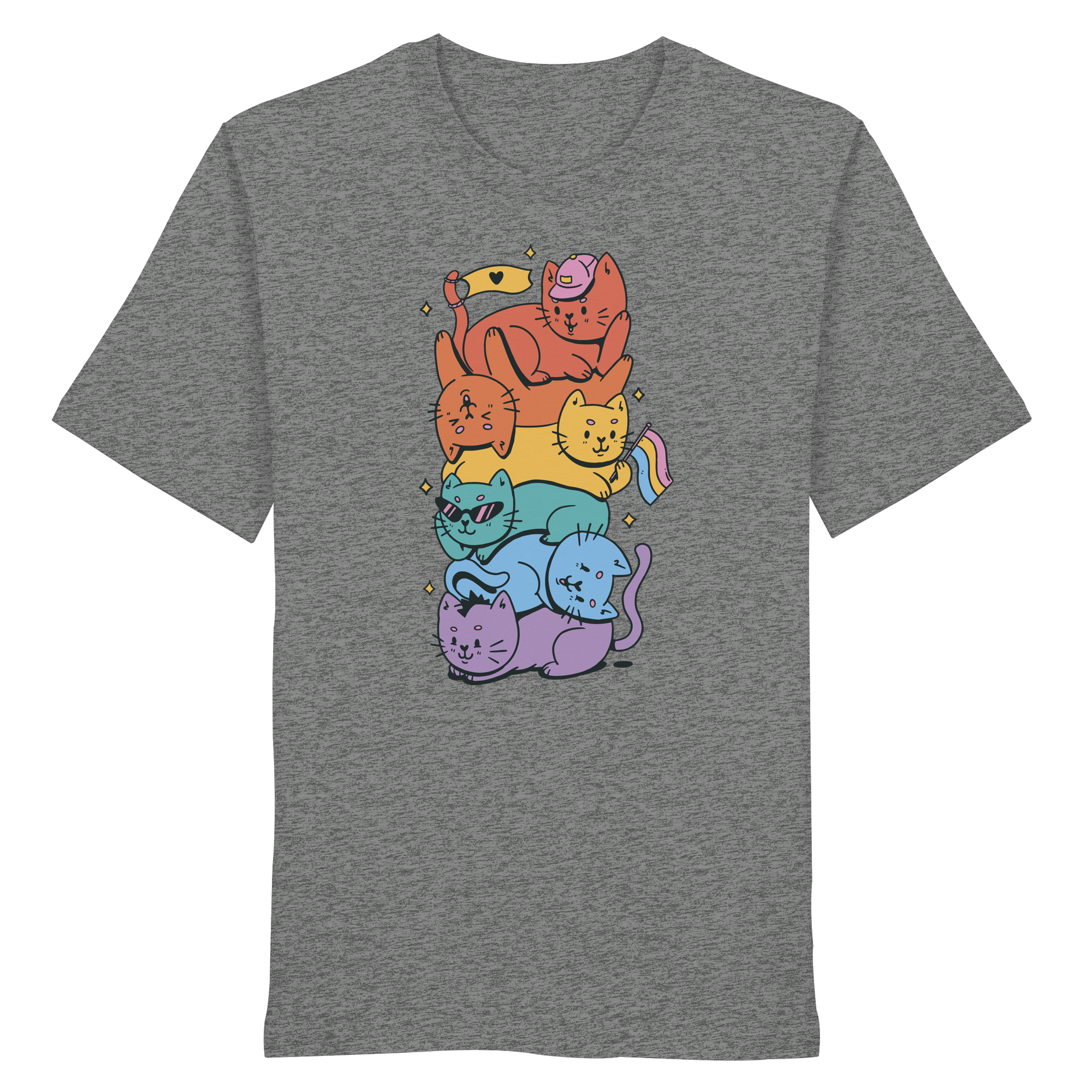 LGBTQ+ Katzen - Organic Shirt