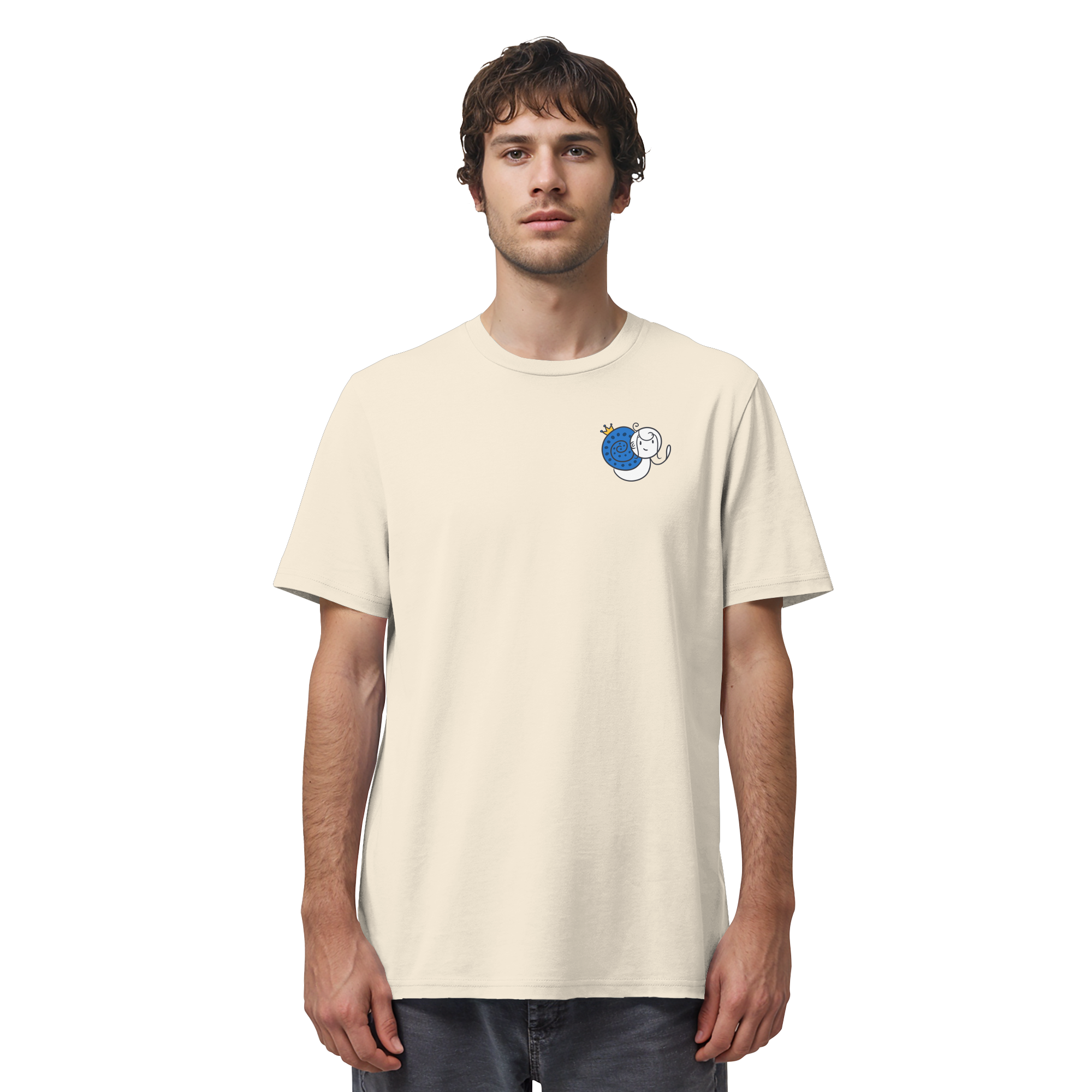 Meine Heilung braucht Zeit "Schwarze Edition" Backprint - Organic Shirt
