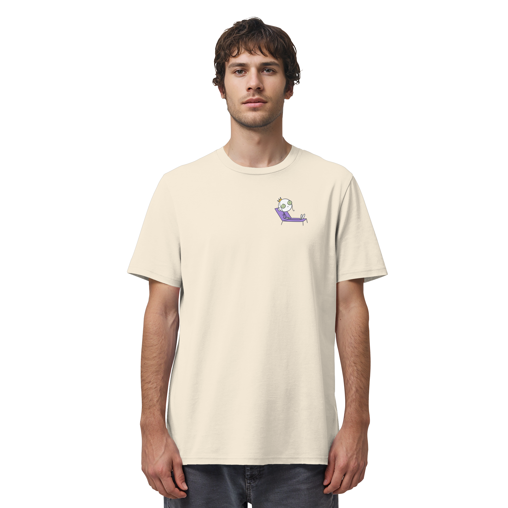 Seelenmännchen "Chill Out Edition" Brustprint - Organic Shirt