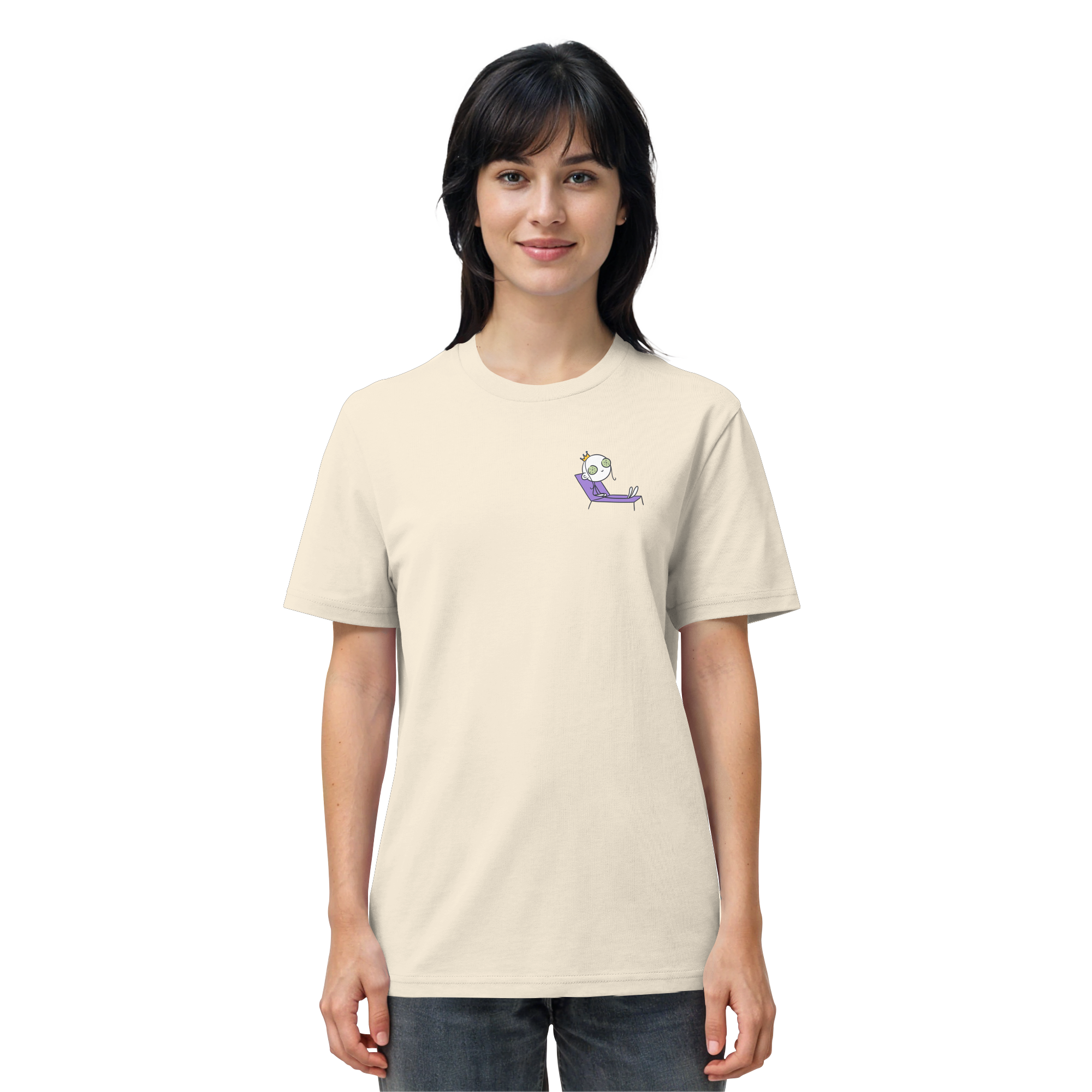 Seelenmännchen "Chill Out Edition" Brustprint - Organic Shirt
