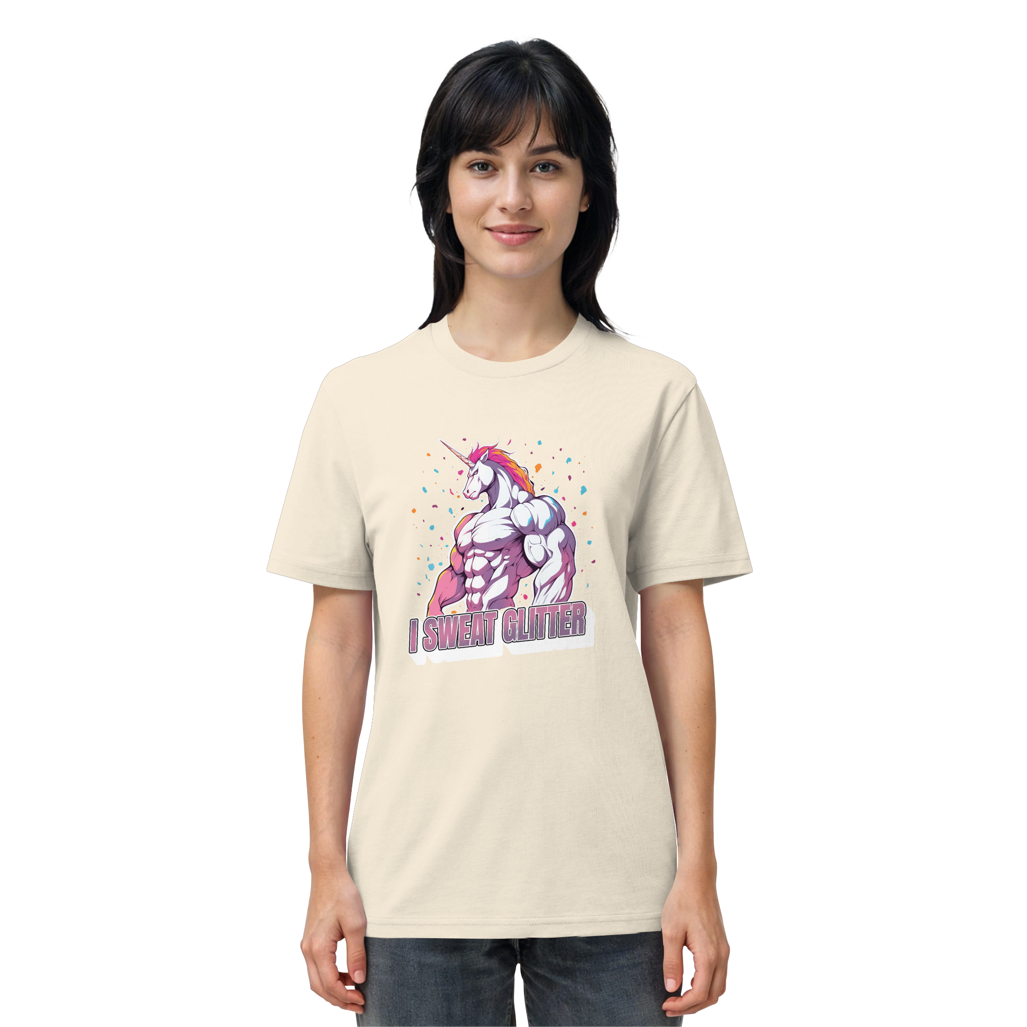 I sweat Glitter - Organic Shirt