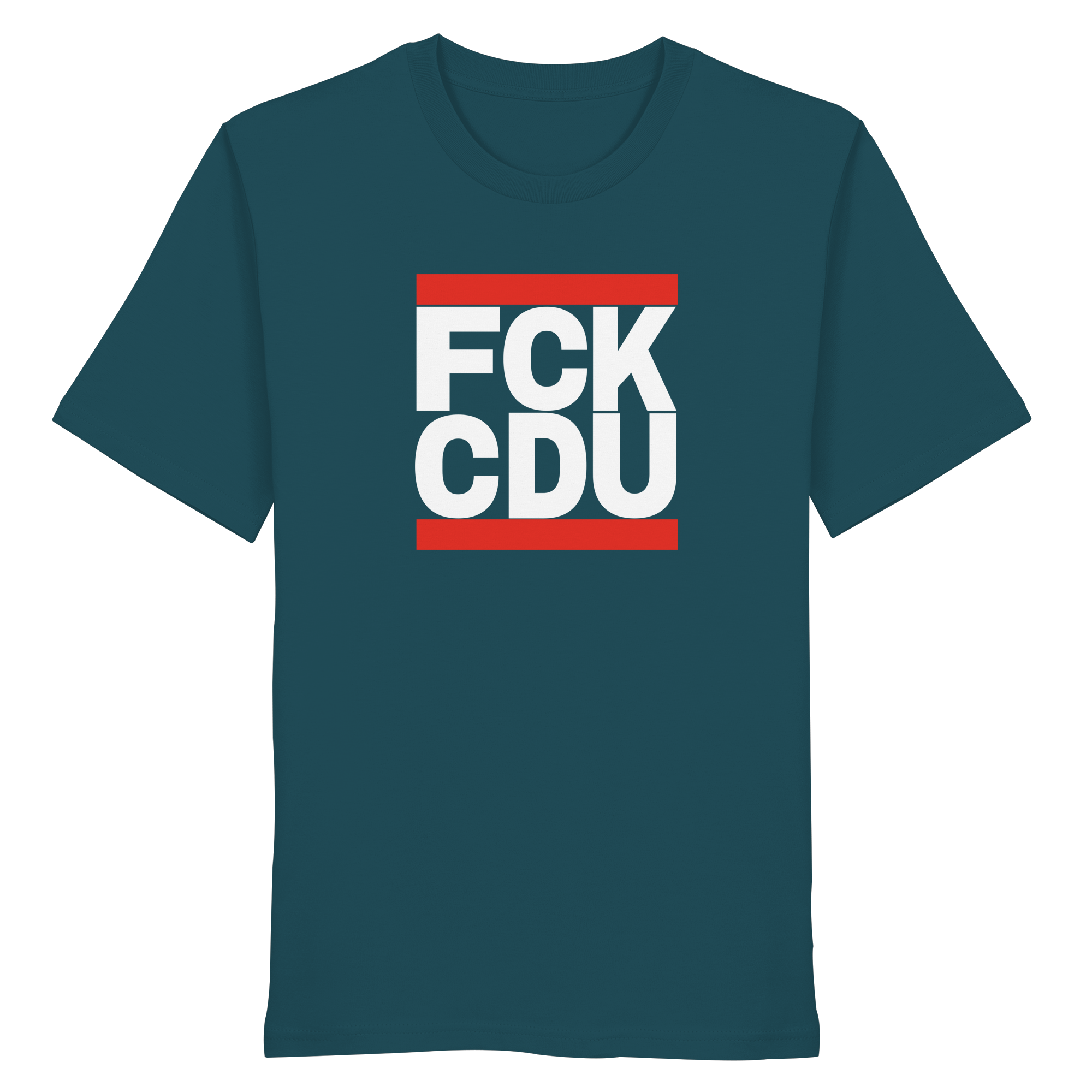 FCK CDU (weiße Schrift) - Organic Shirt