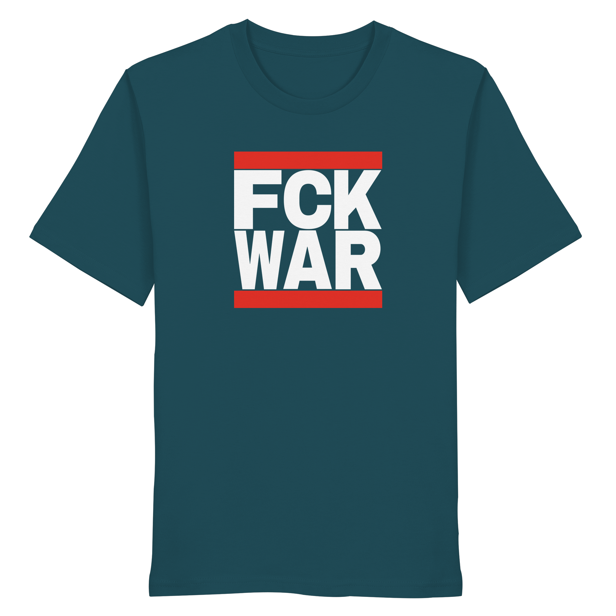 FCK WAR (weiße Schrift) - Organic Shirt