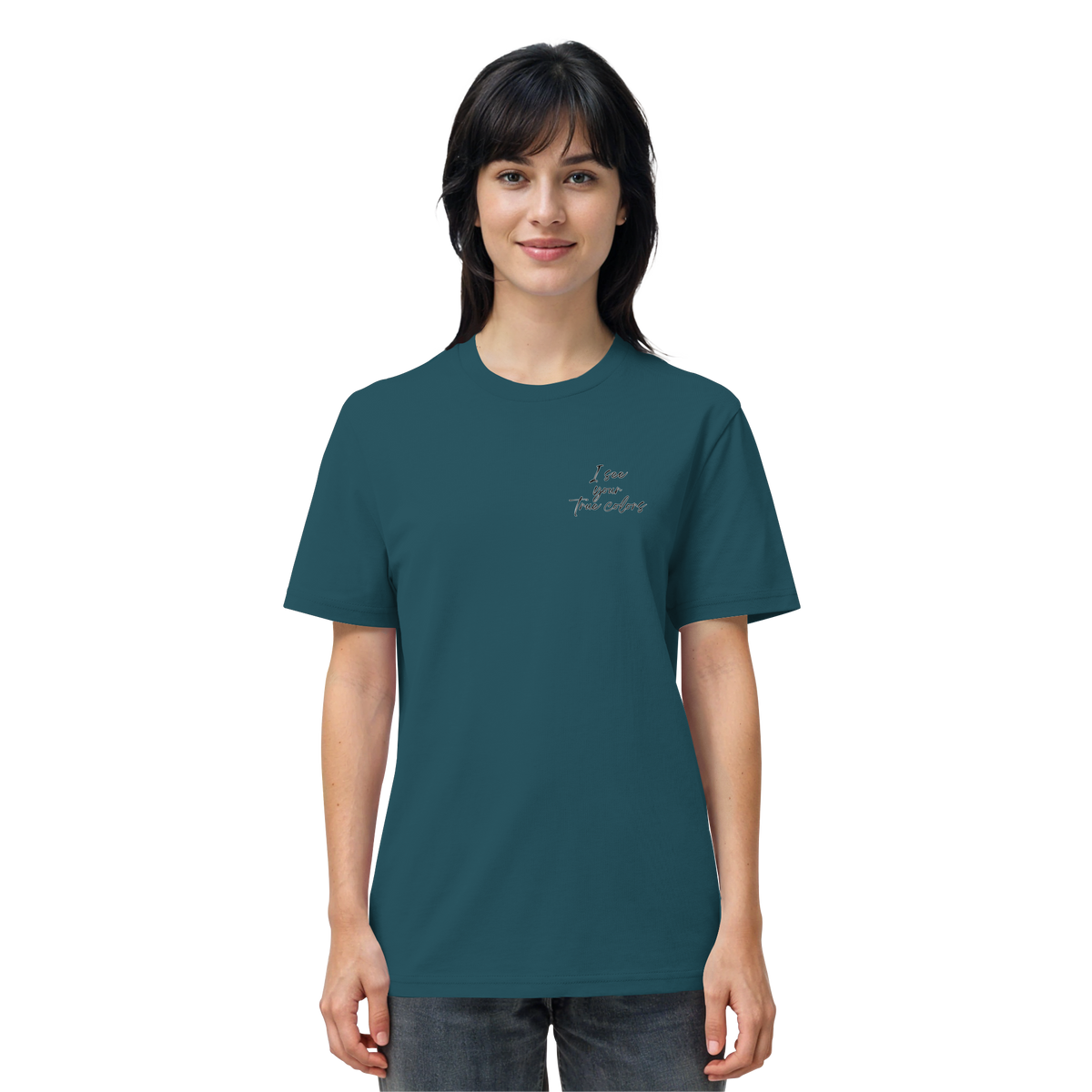 I see your True colors Backprint - Organic Shirt