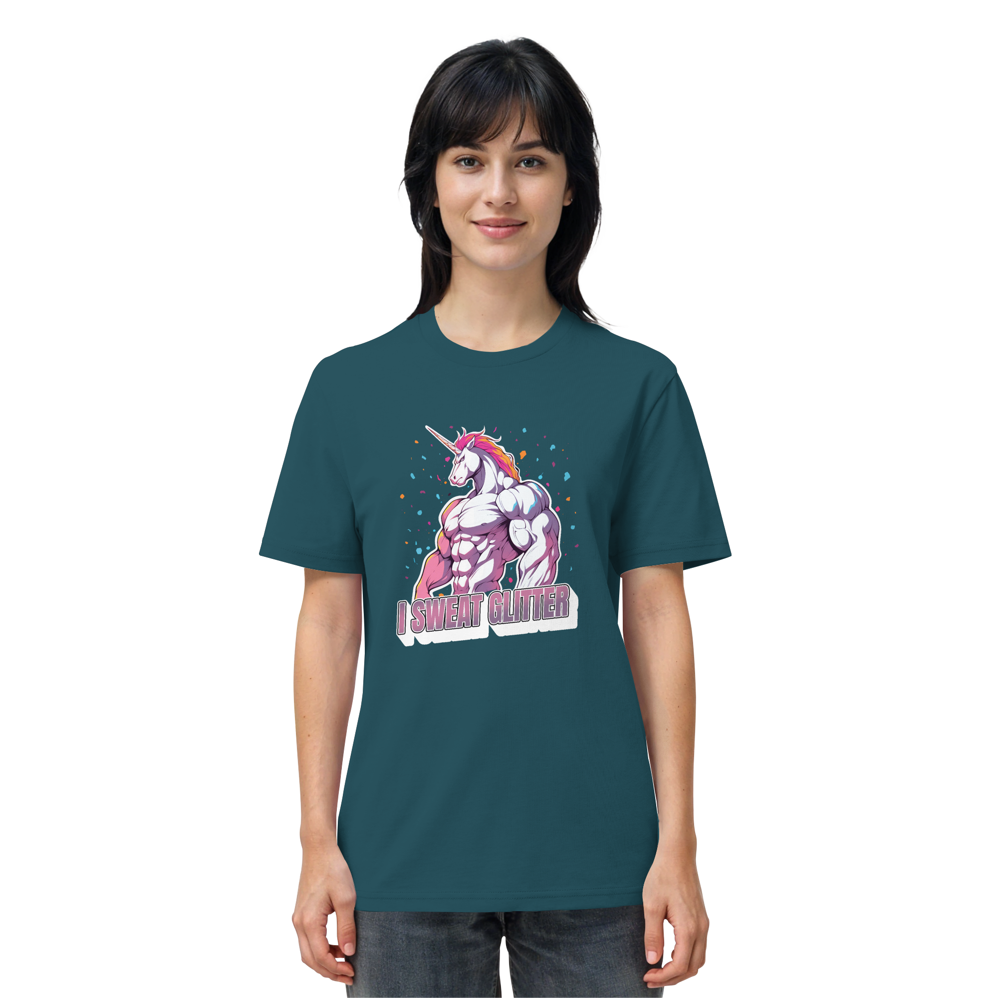 I sweat Glitter - Organic Shirt
