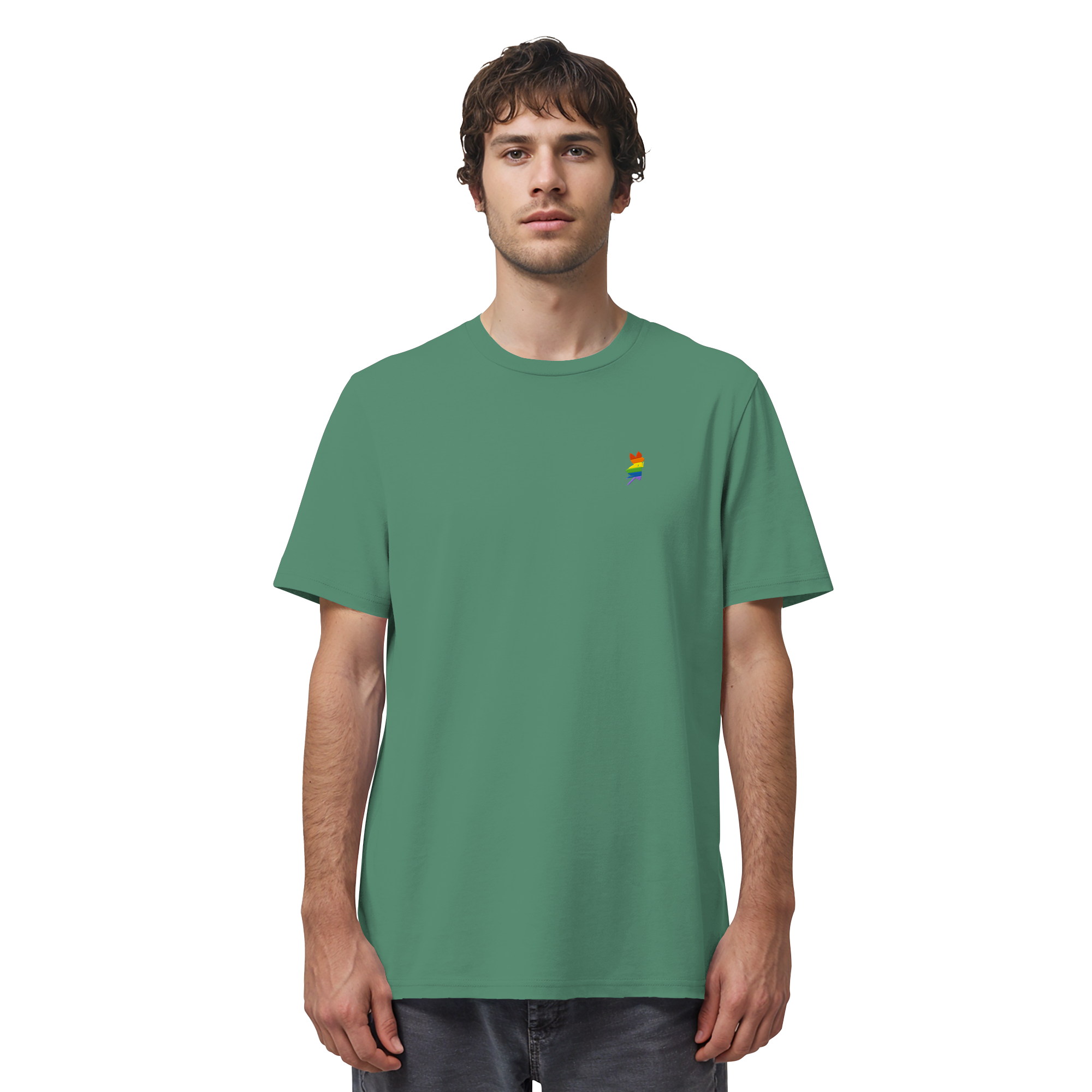 Regenbogen Fee - Organic Shirt (Stick)