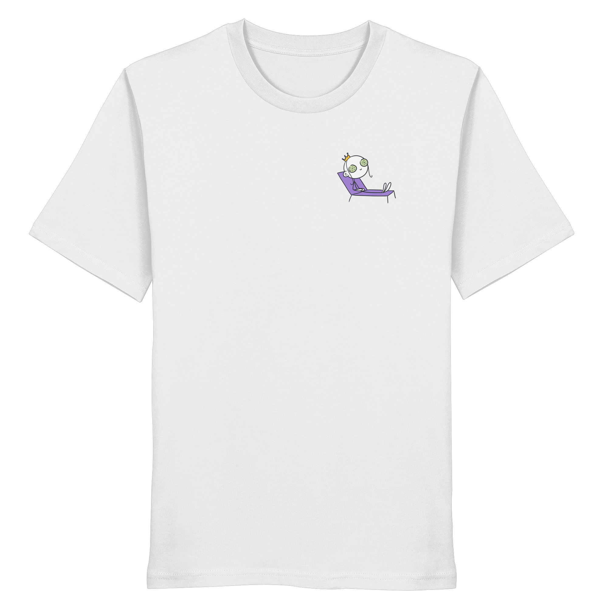 Seelenmännchen "Chill Out Edition" Brustprint - Organic Shirt