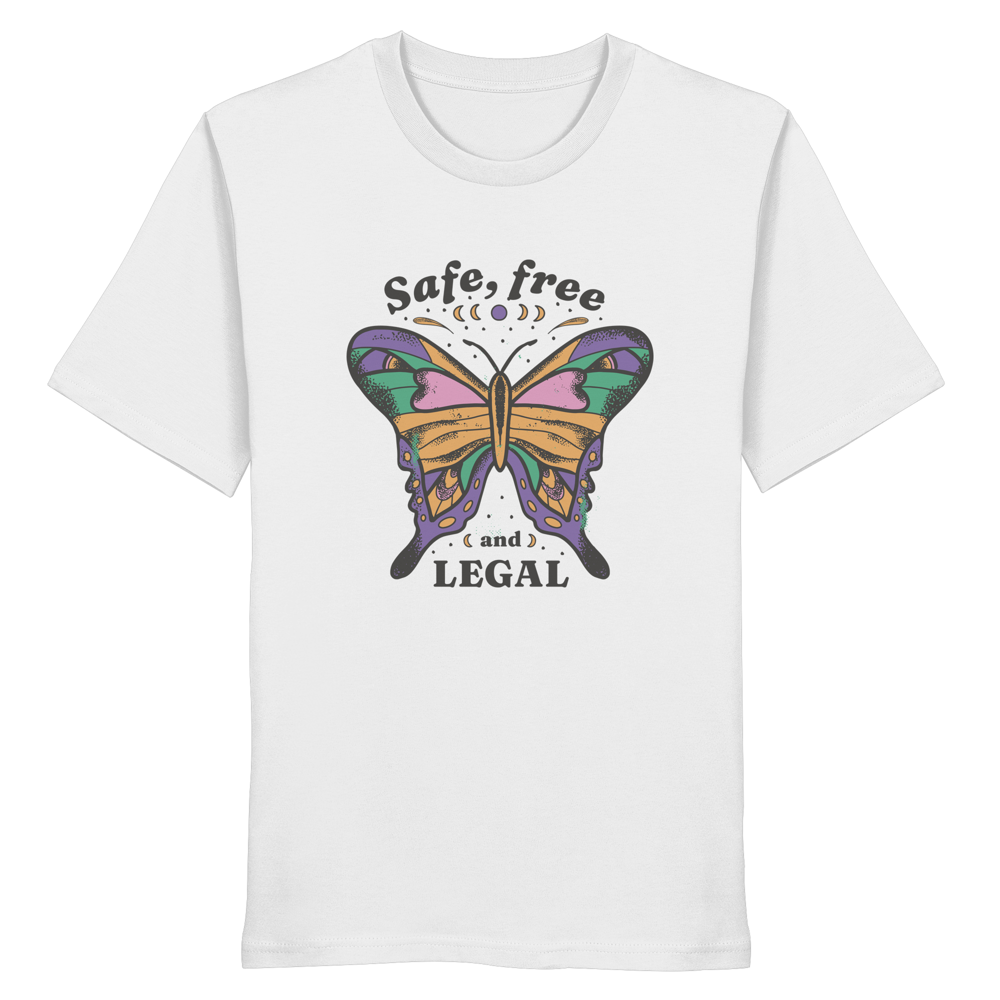 Safe Free Legal "Schmetterling Edition" - Organic Shirt