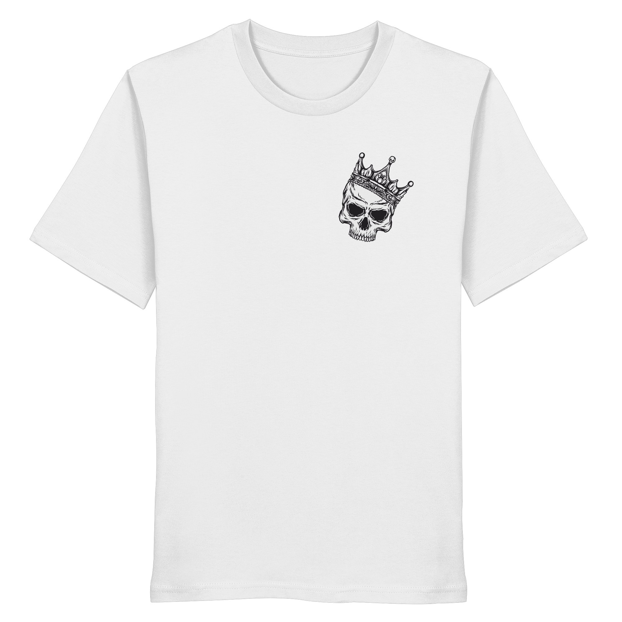 Eat the Rich "Skull Edition" Backprint - Organic Shirt
