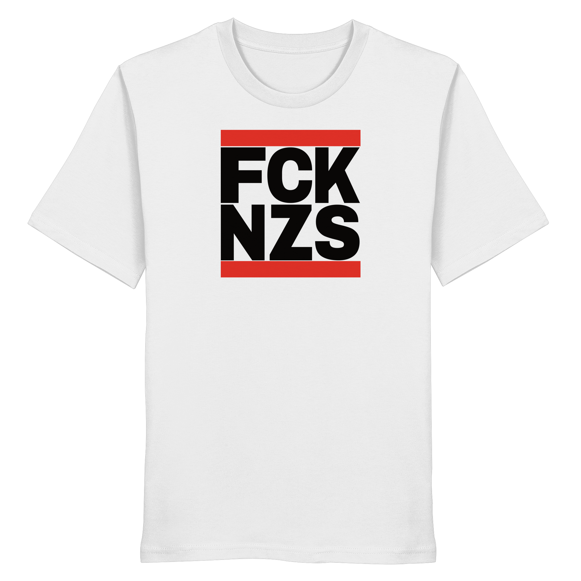FCK NZS (schwarze Schrift) - Organic Shirt