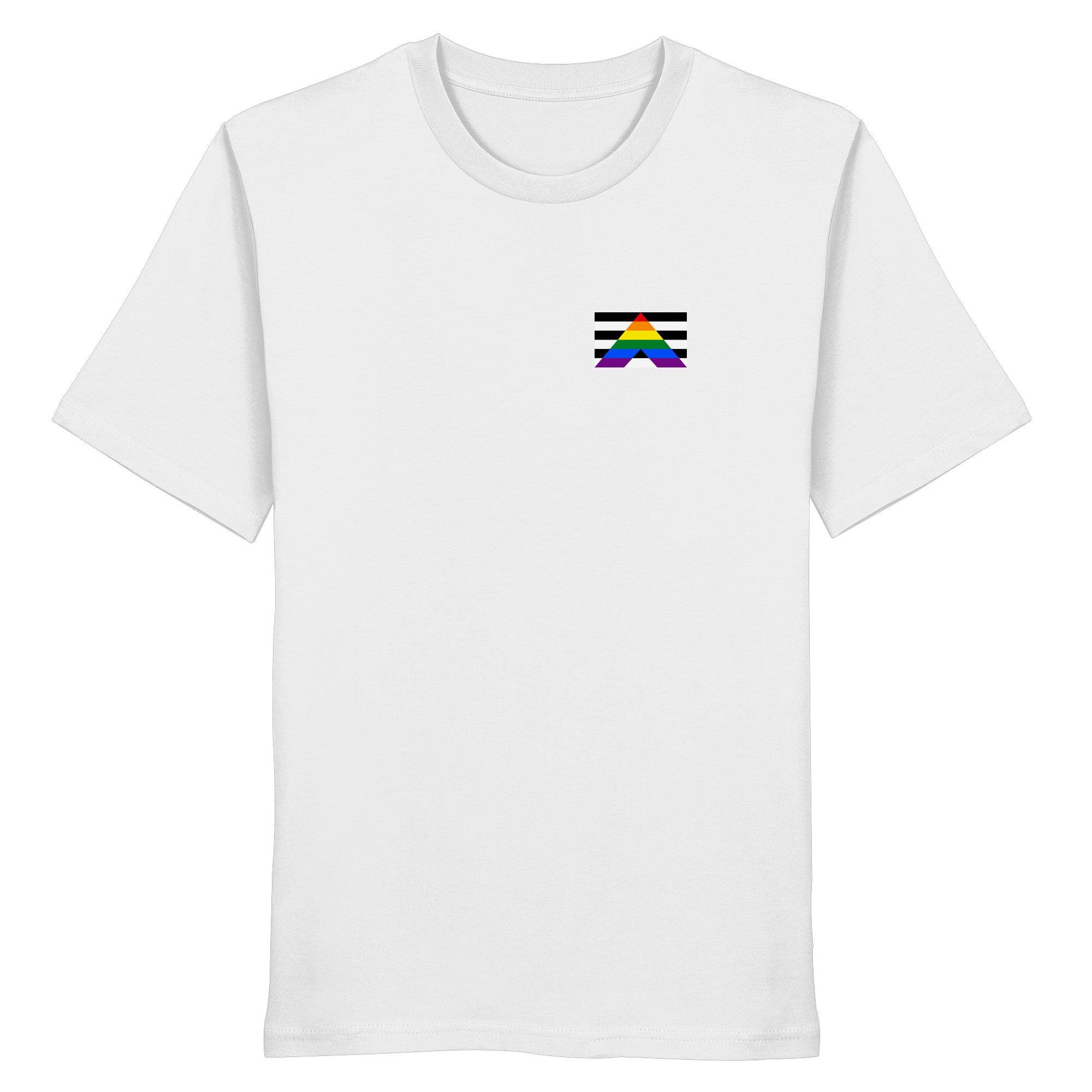 Straight Ally Pride Flag - Organic Shirt