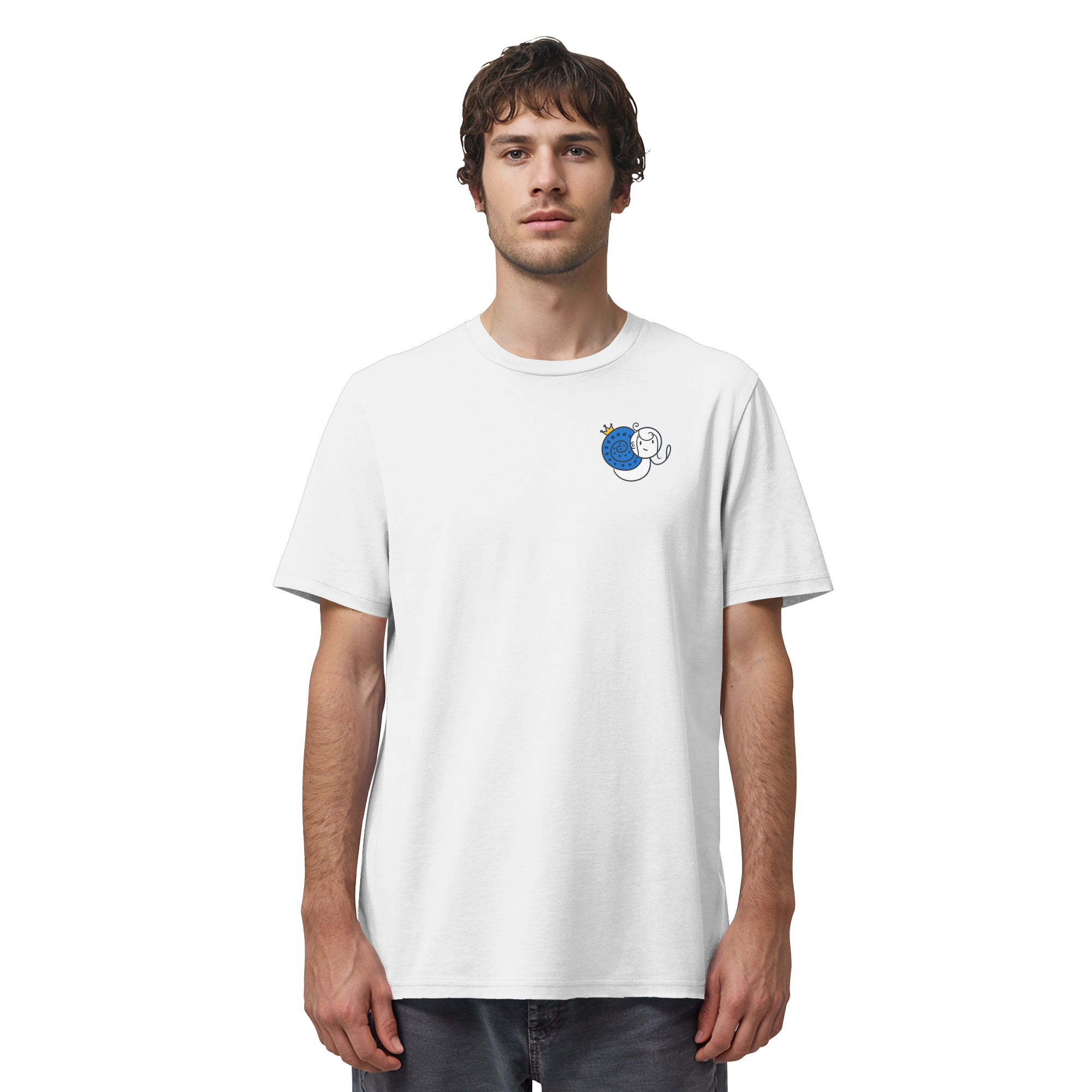 Meine Heilung braucht Zeit "Schwarze Edition" Backprint - Organic Shirt
