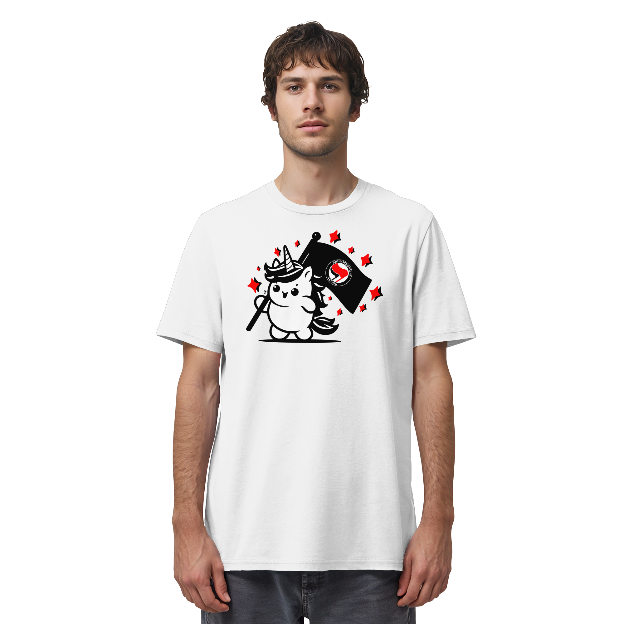 Einhorn Antifa - Organic Shirt
