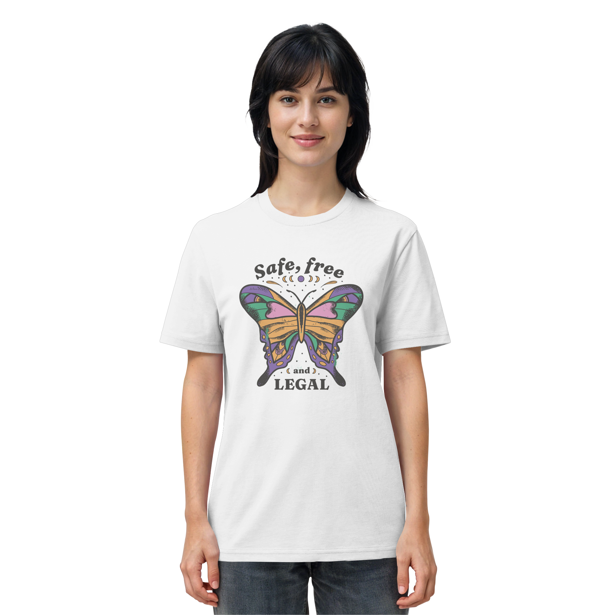 Safe Free Legal "Schmetterling Edition" - Organic Shirt