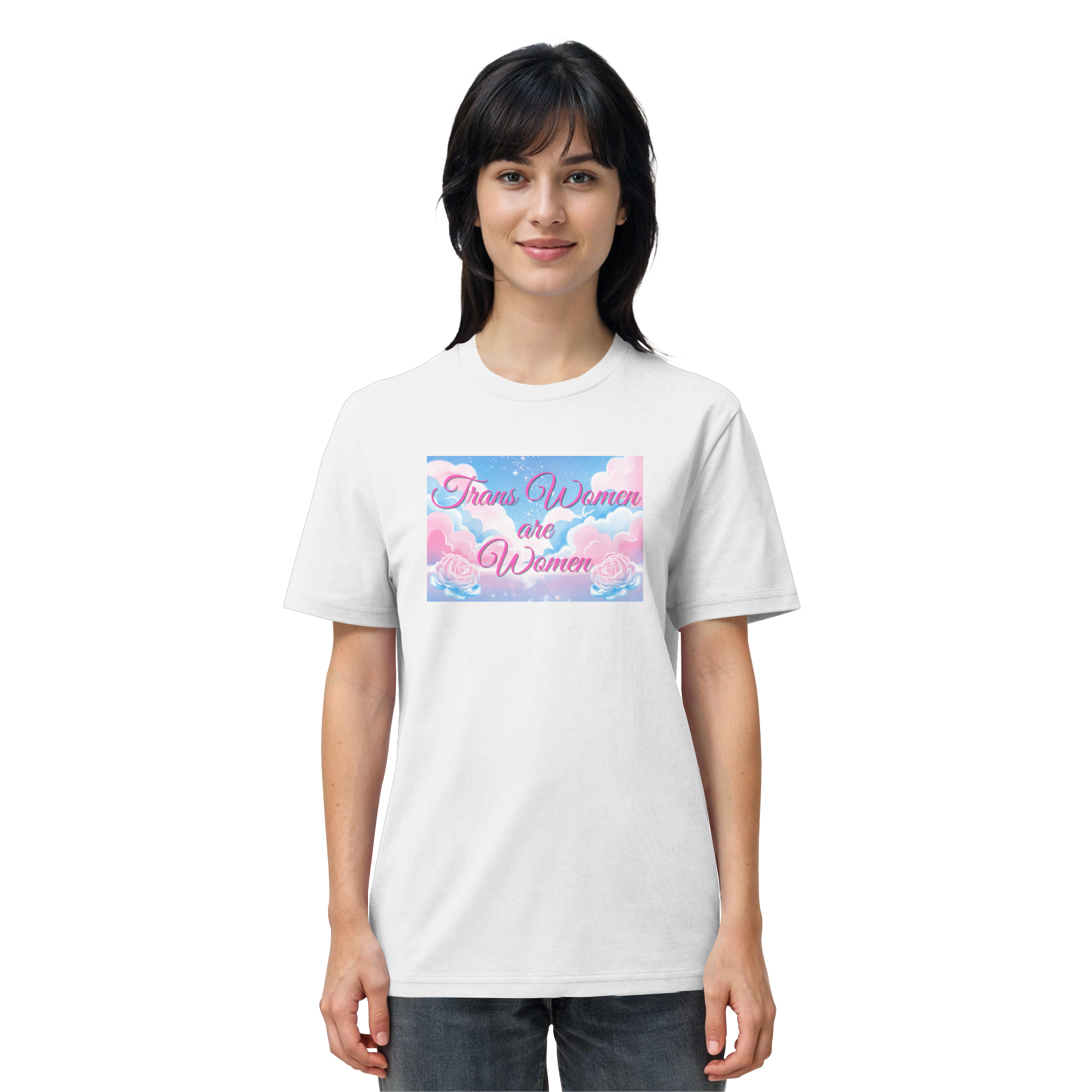 Trans Women are Women "Rosenhimmel Edition" - Organic Shirt