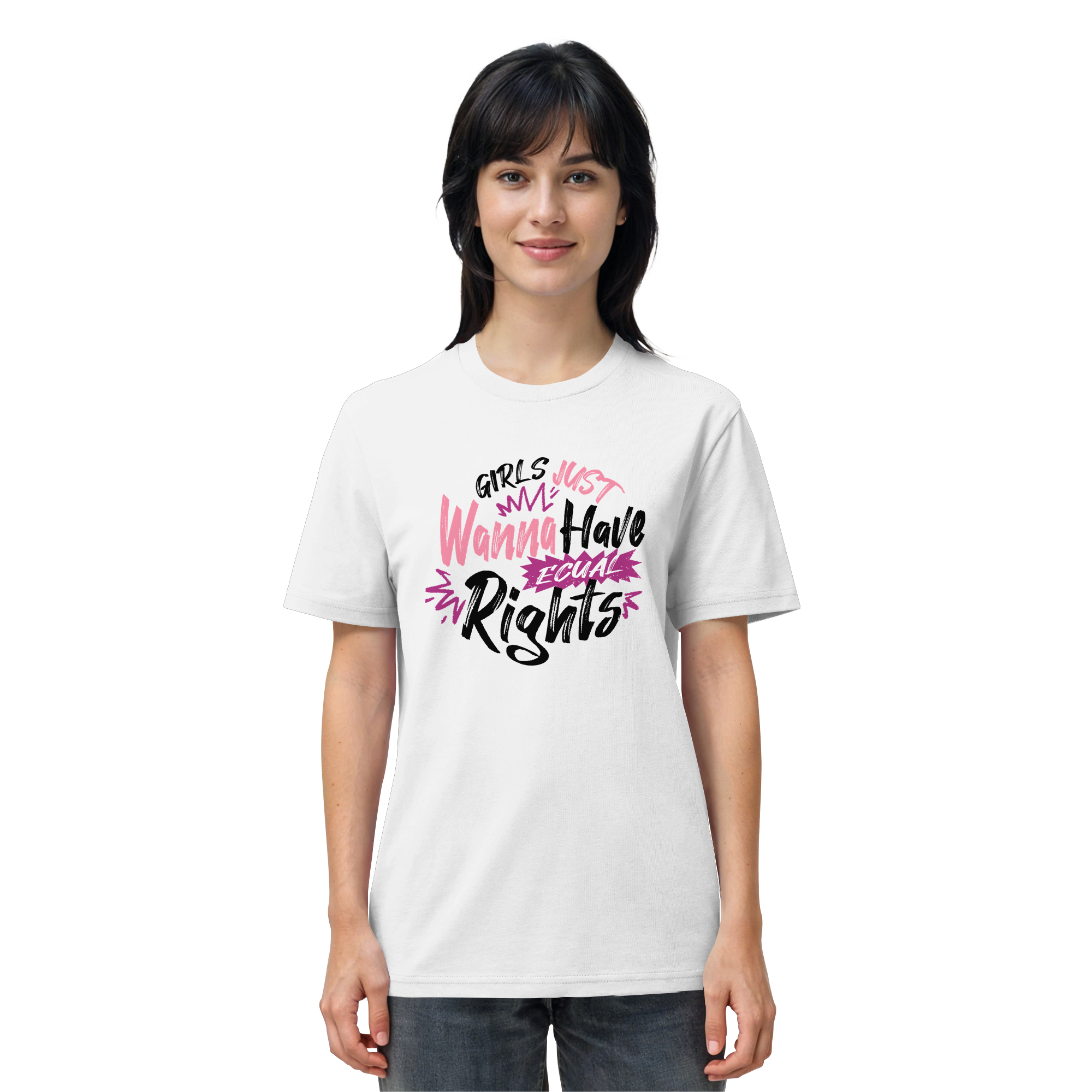 Girls Just Wanna Have Equal Rights - Organic Shirt