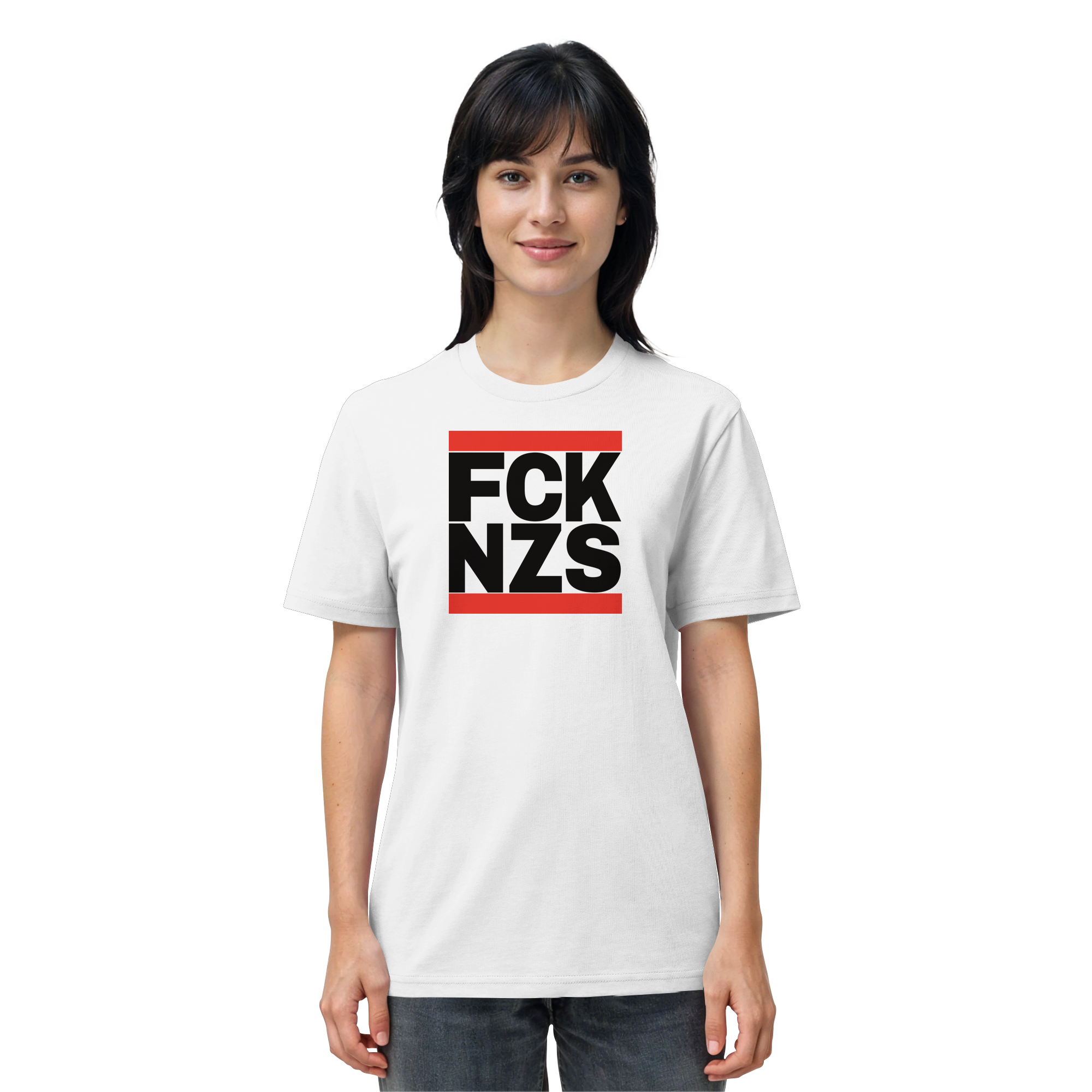 FCK NZS (schwarze Schrift) - Organic Shirt