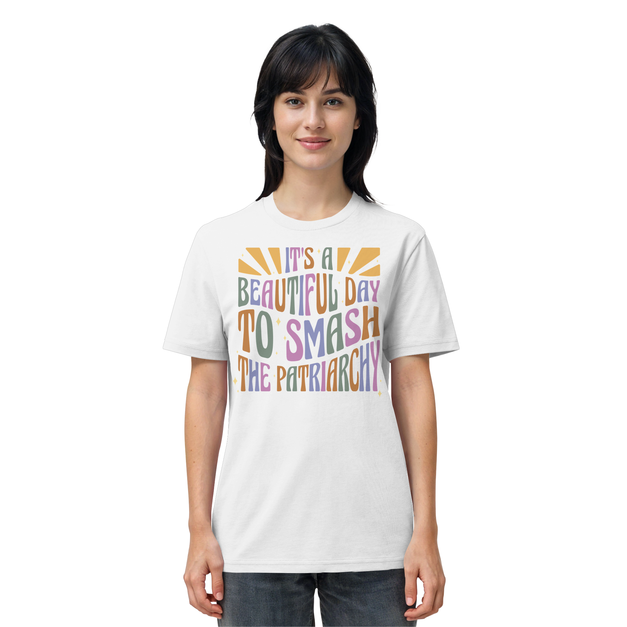 It's a Beautiful Day to Smash the Patriarchy - Organic Shirt