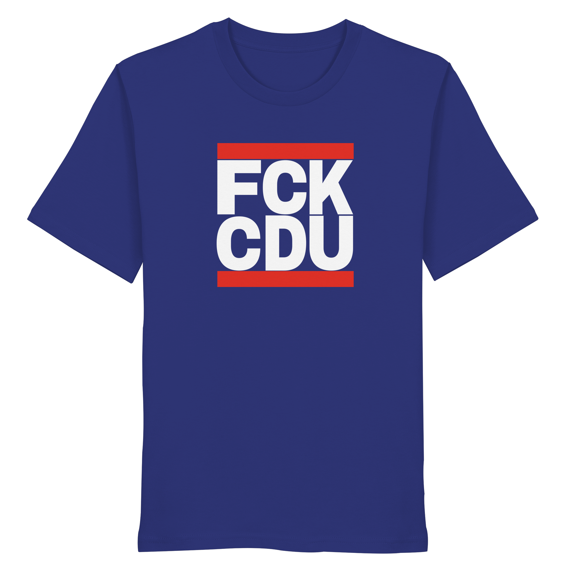 FCK CDU (weiße Schrift) - Organic Shirt
