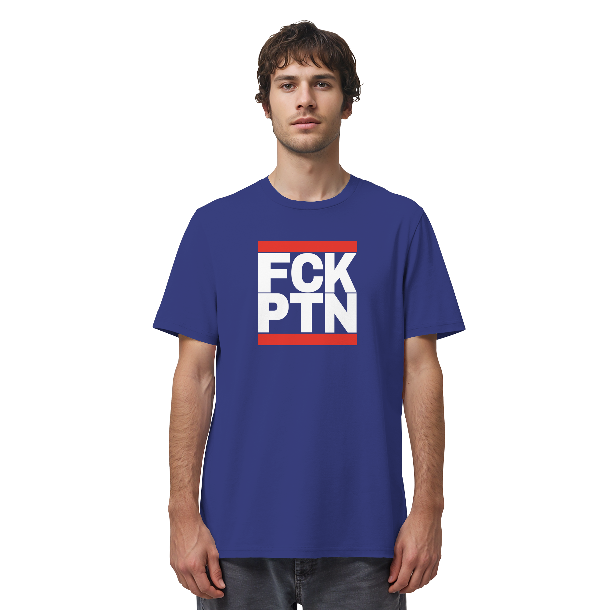 FCK PTN (weiße Schrift) - Organic Shirt