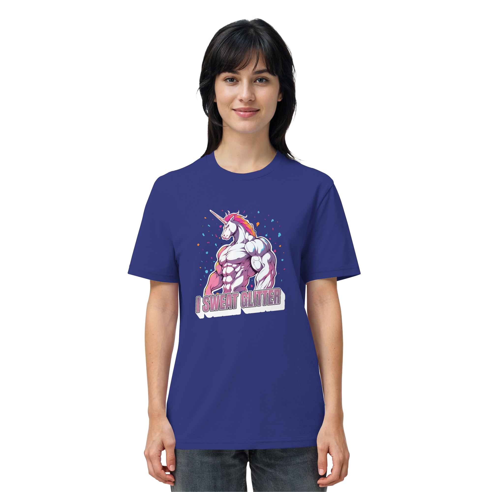 I sweat Glitter - Organic Shirt