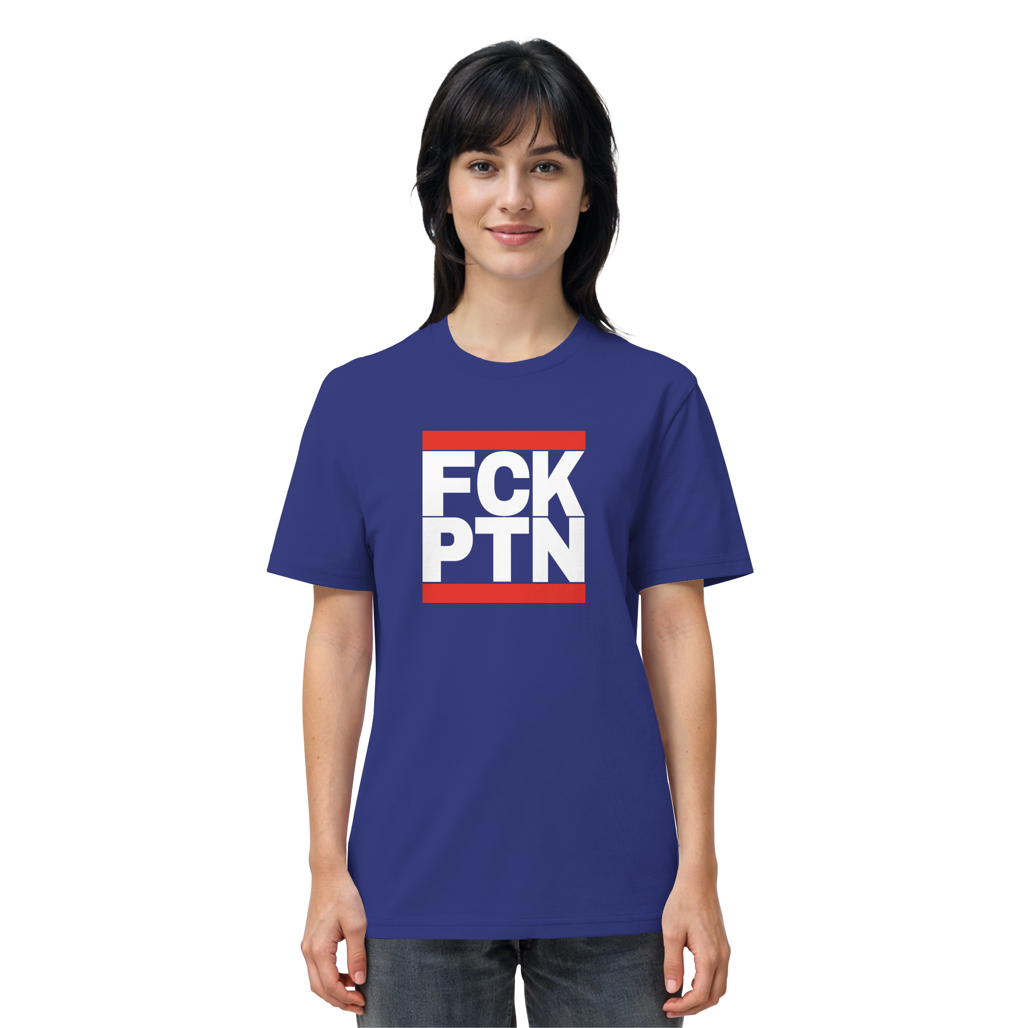 FCK PTN (weiße Schrift) - Organic Shirt