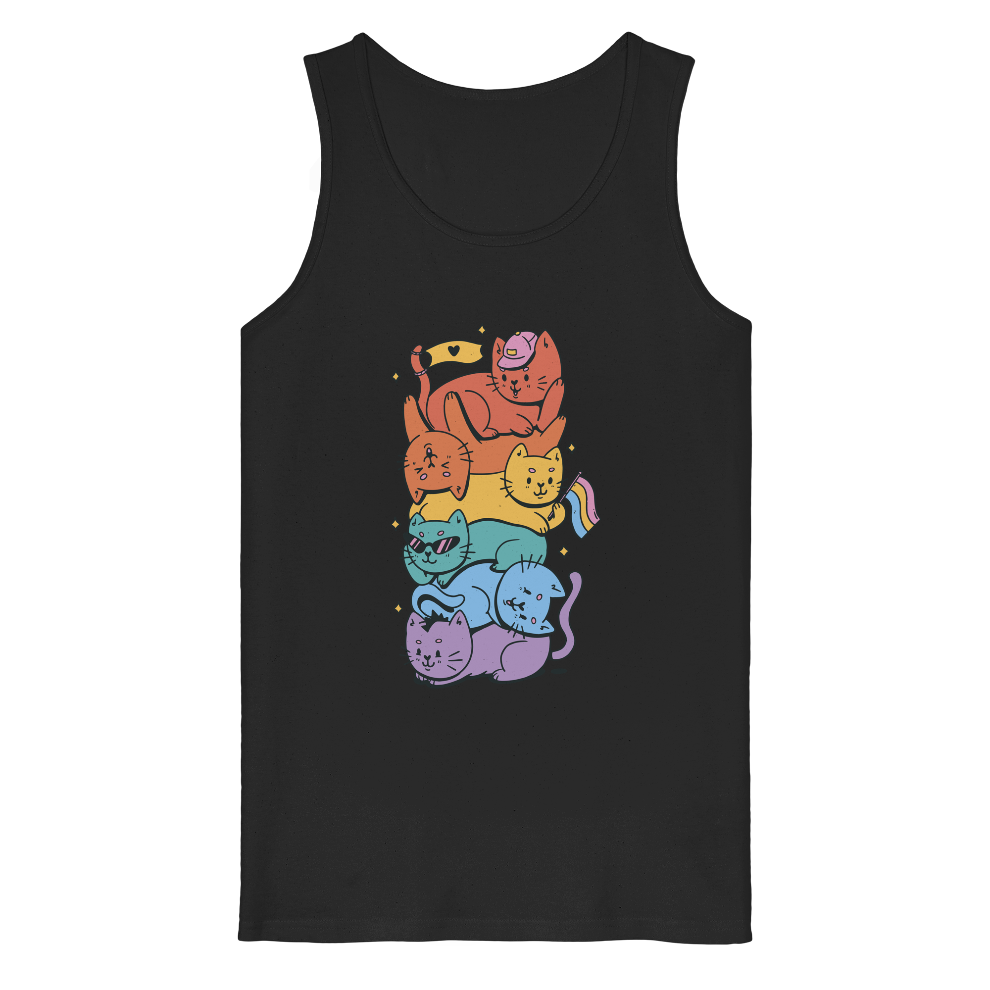 LGBTQ+ Katzen - Organic Tank Top