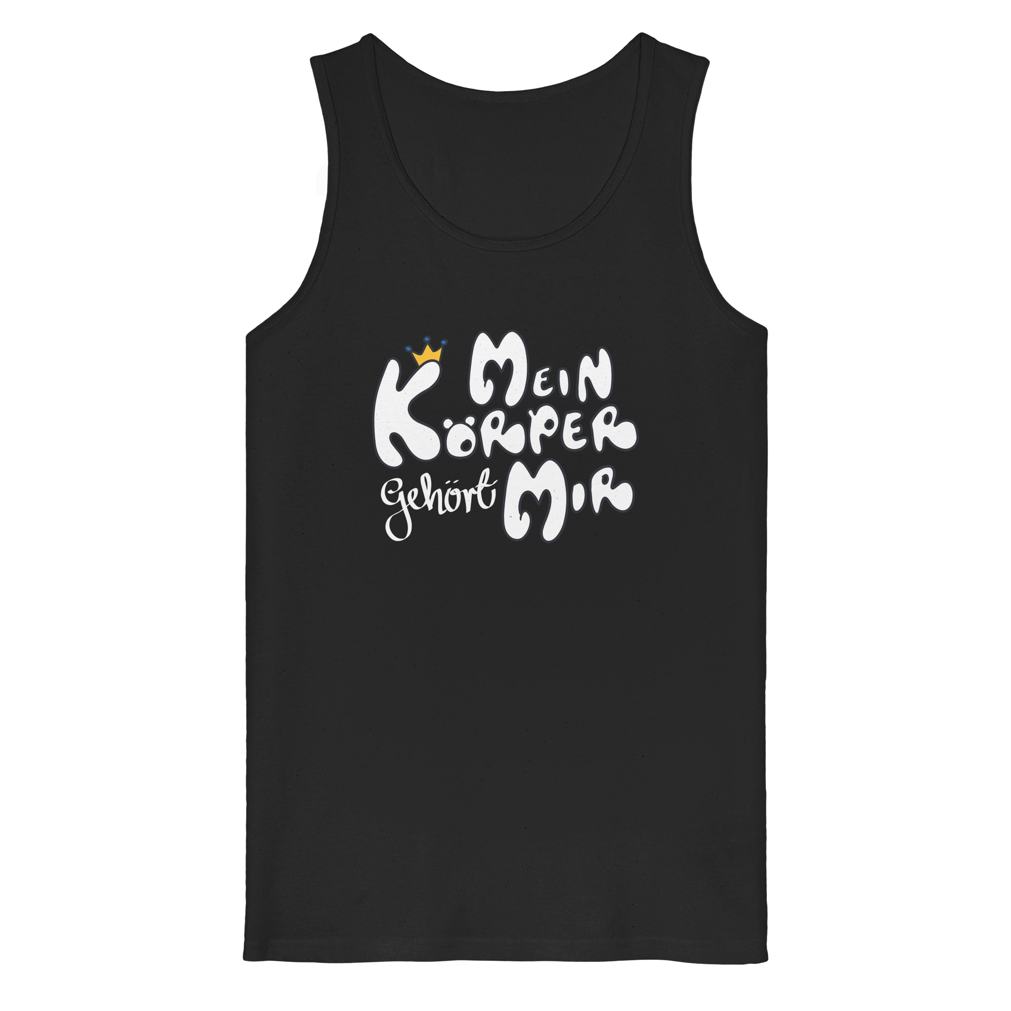 Mein Körper gehört mir "Weiße Edition" - Organic Tank Top